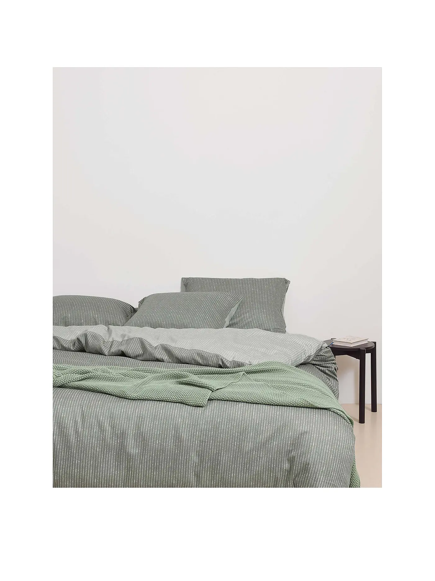 MARC O'POLO HOME | Tagesdecke - Plaid Nordic Knit 130x170cm Garden Green | grün