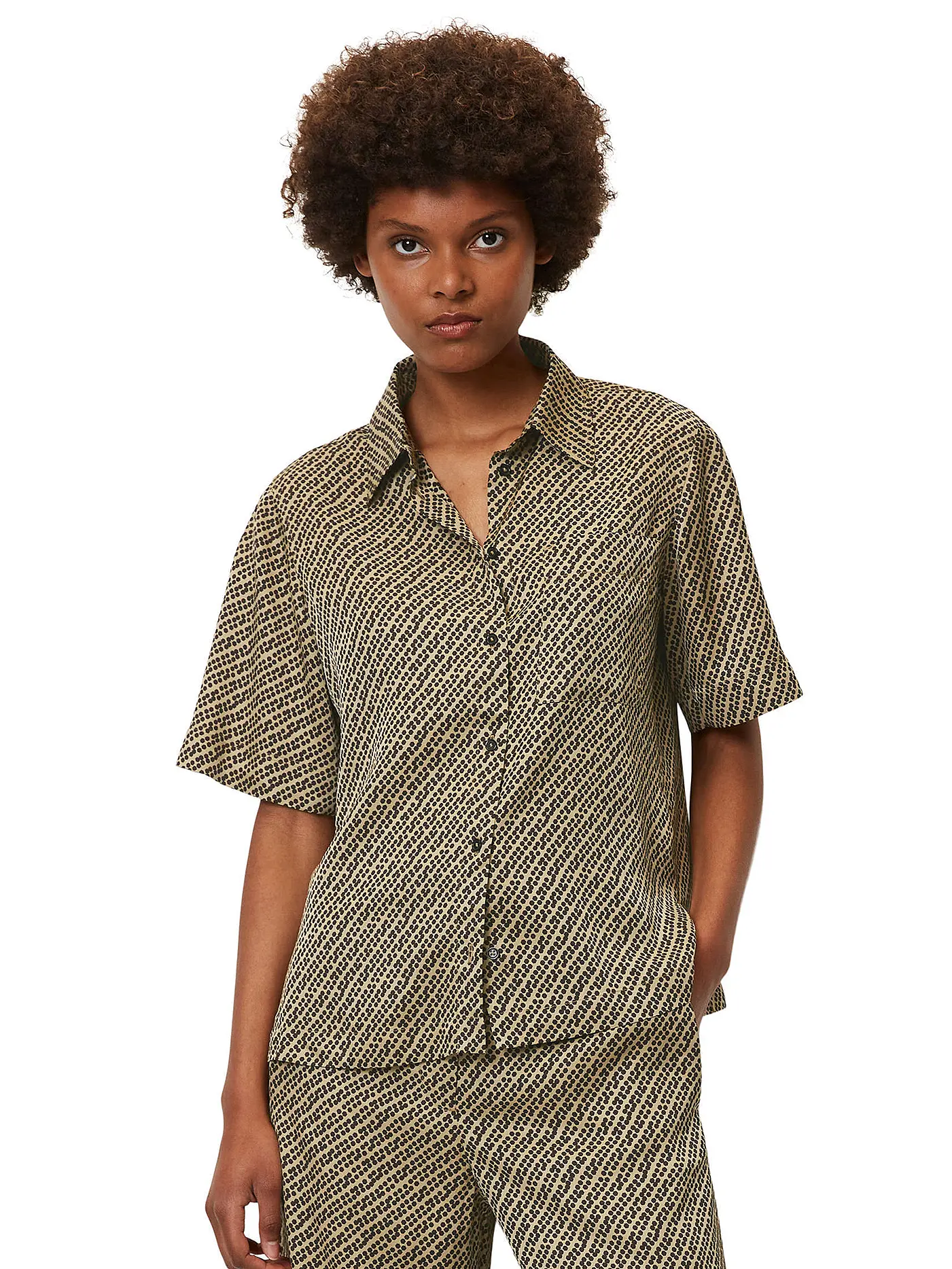 MARC O'POLO | Bluse | braun