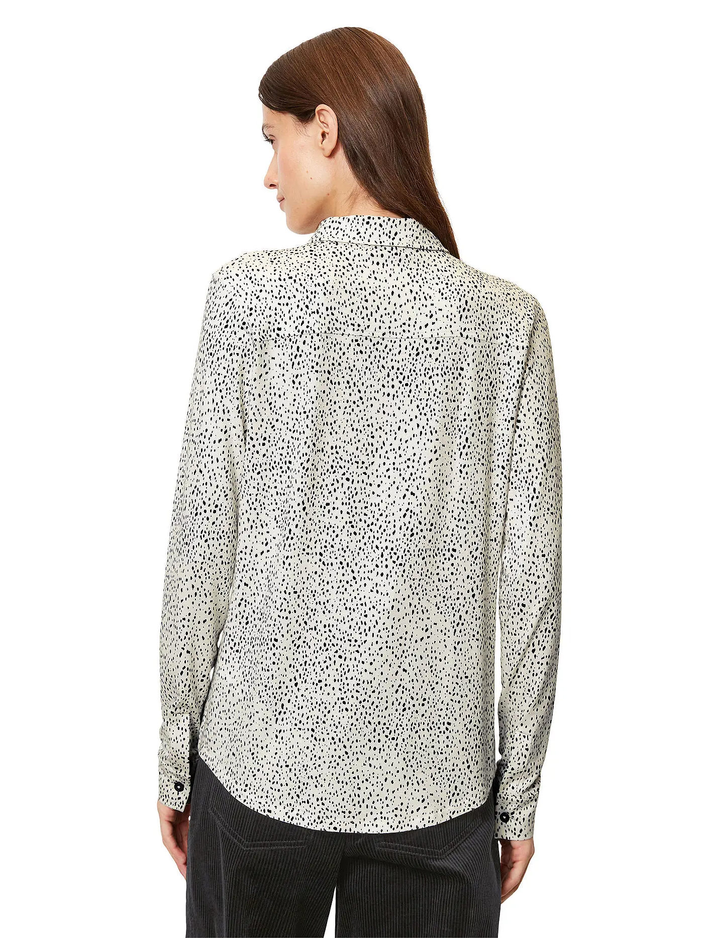 MARC O'POLO | Bluse | hellgrau