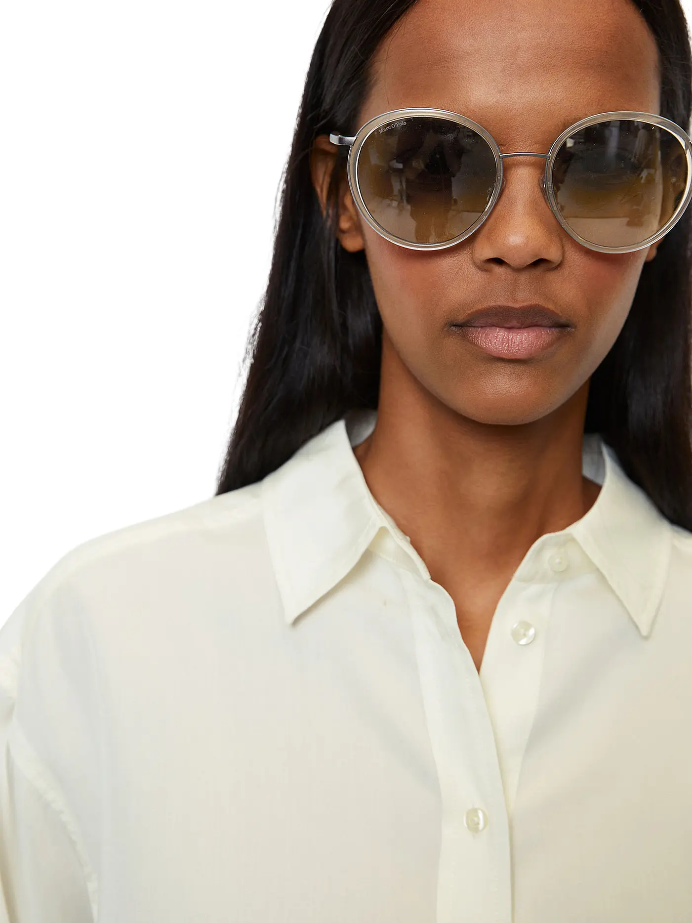 MARC O'POLO | Bluse | weiss