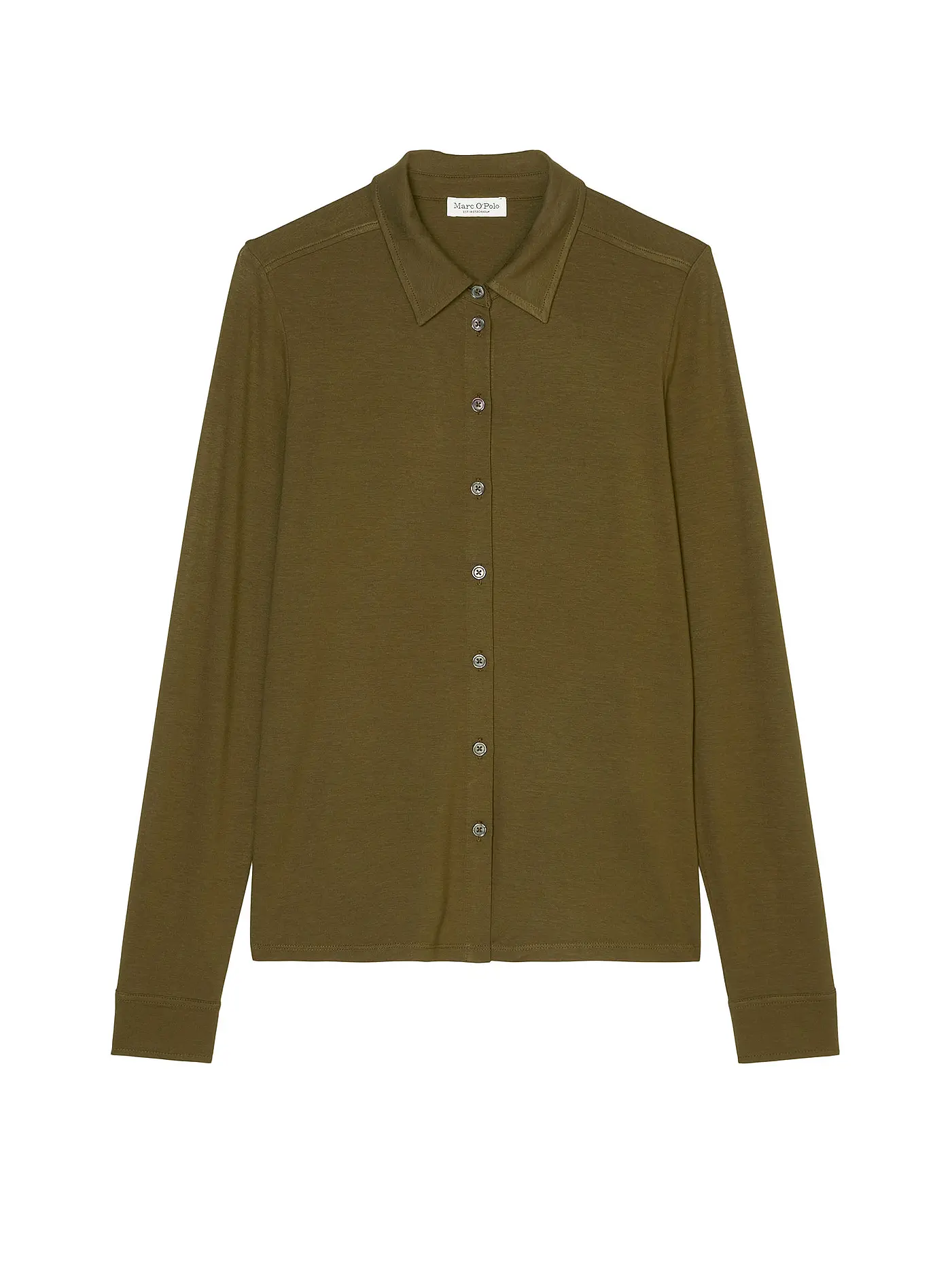 MARC O'POLO | Blusenshirt | dunkelgrün