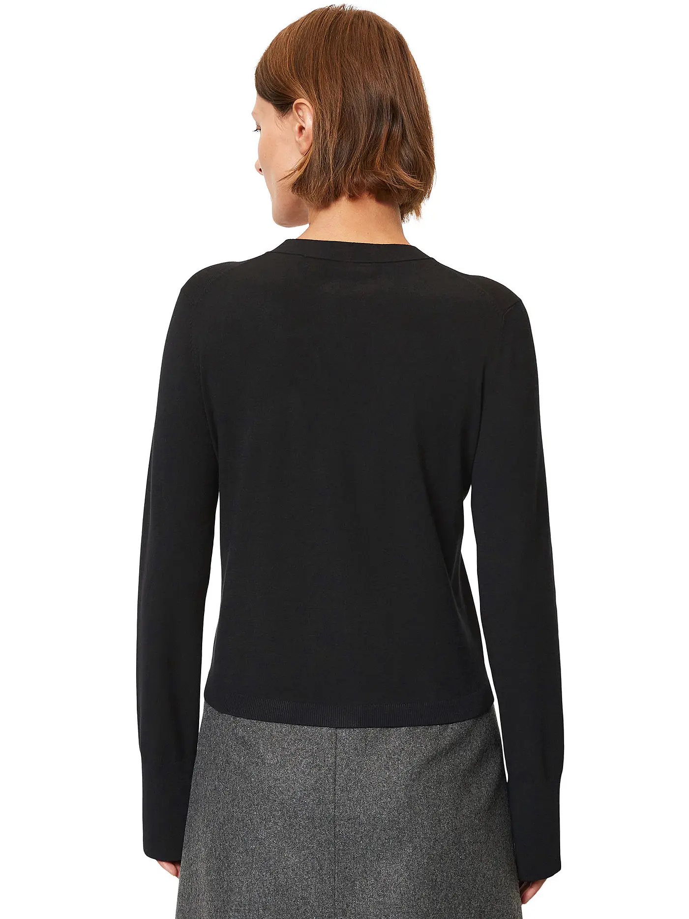 MARC O'POLO | Cardigan | schwarz