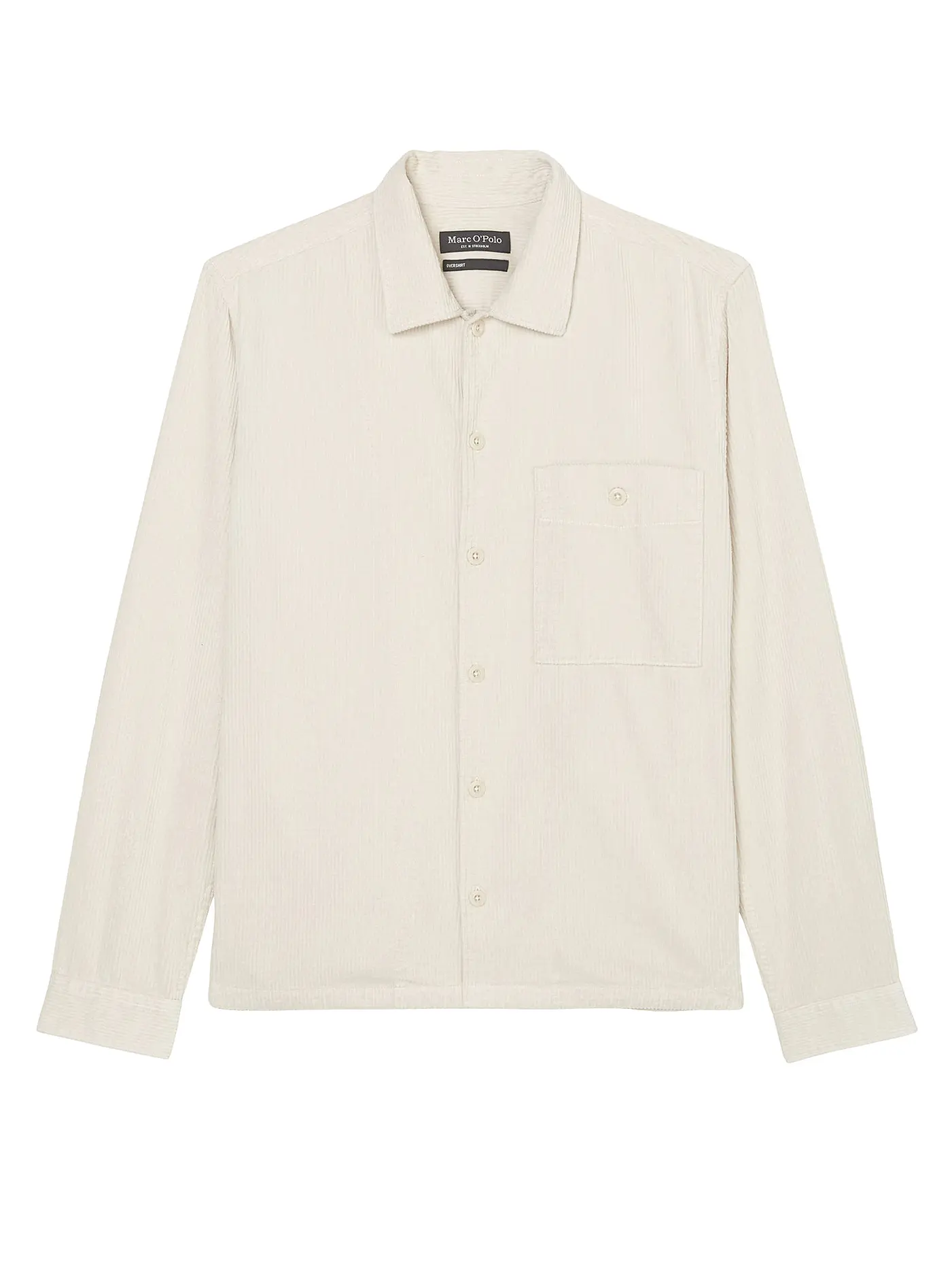 MARC O'POLO | Cordhemd Regular Fit | creme