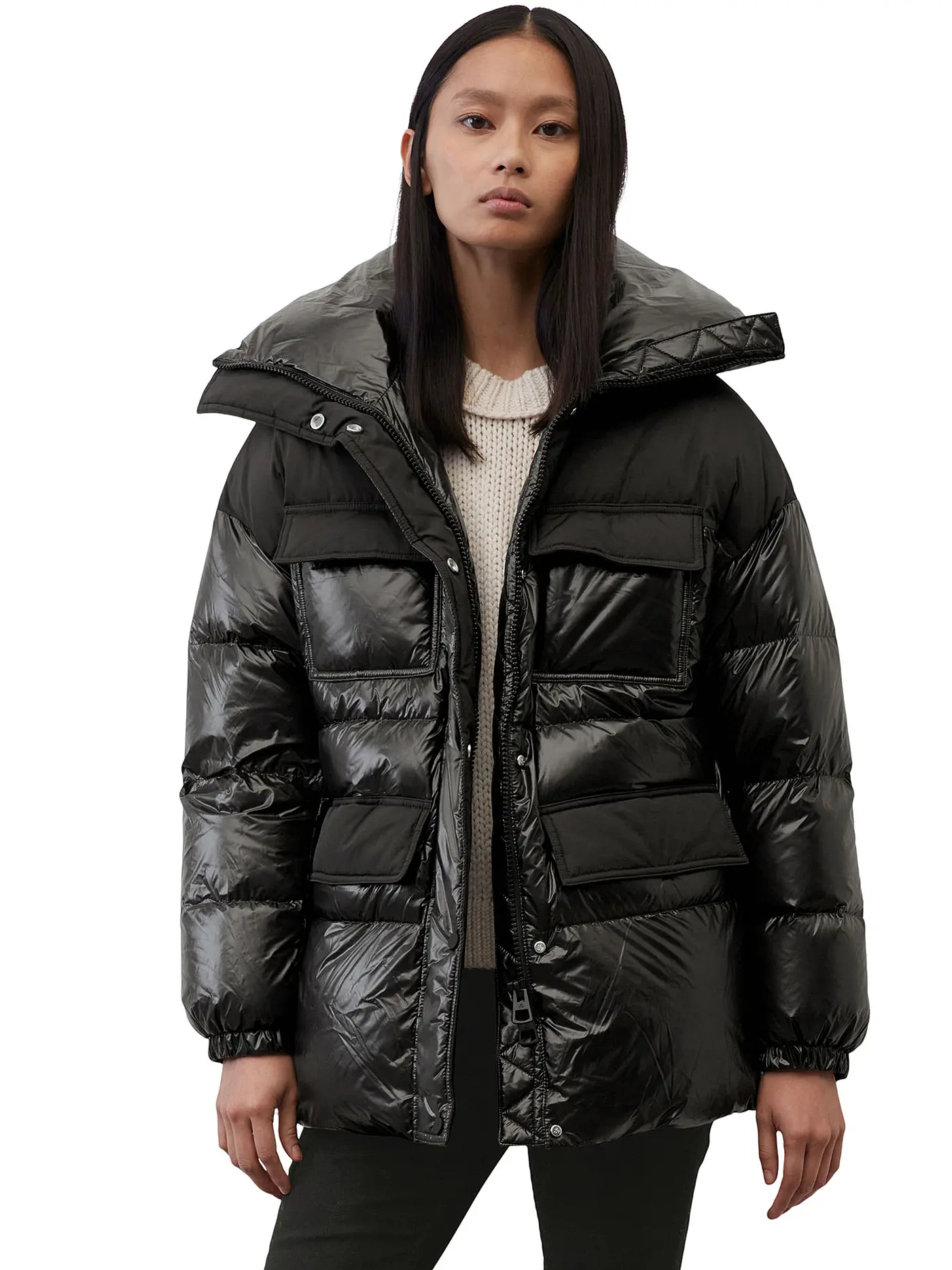 MARC O'POLO | Daunenjacke | schwarz