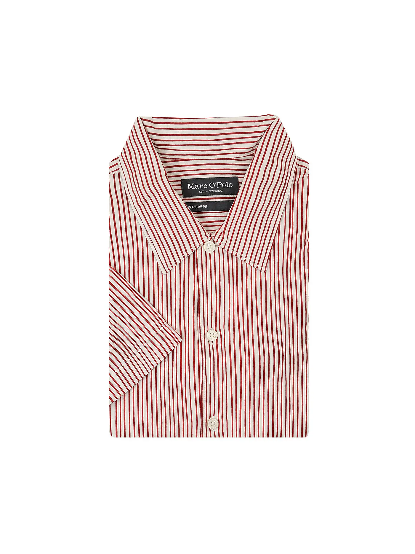 MARC O'POLO | Hemd Regular Fit | rot