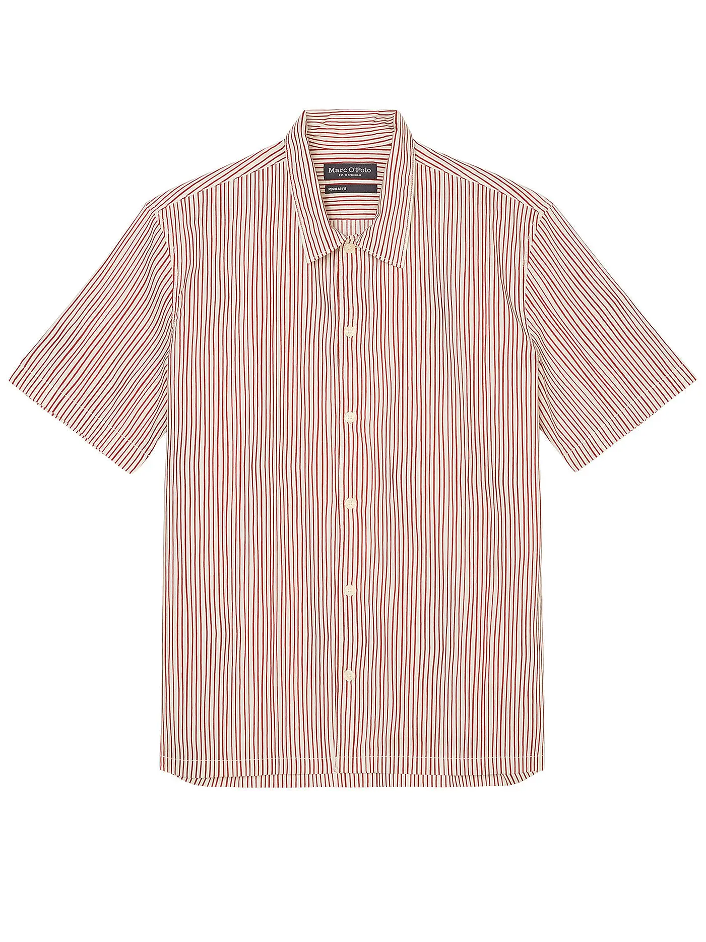 MARC O'POLO | Hemd Regular Fit | rot