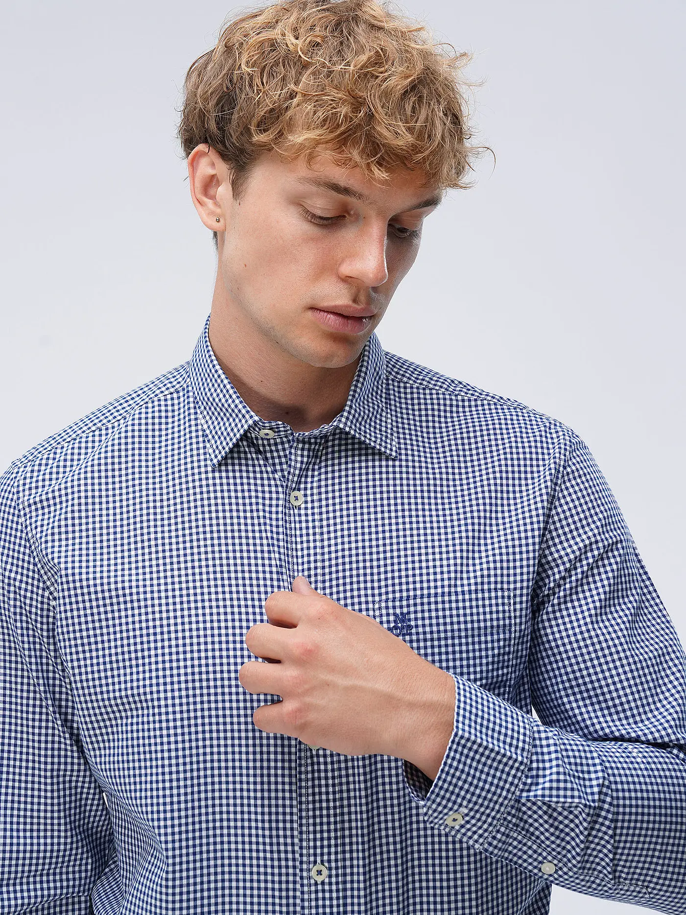 MARC O'POLO | Hemd Regular Fit | blau