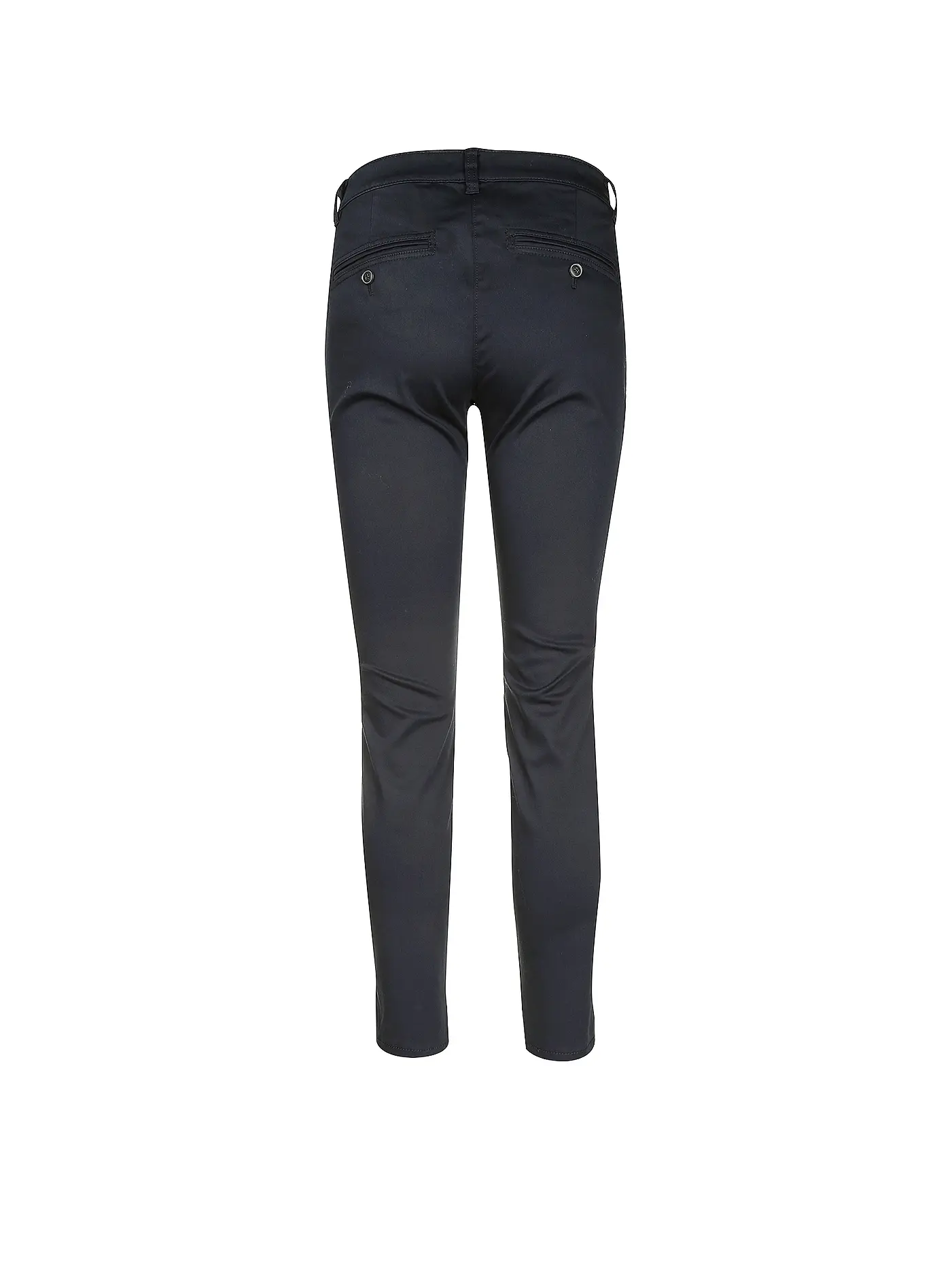MARC O'POLO | Hose "Laxa" (Highwaist) | blau