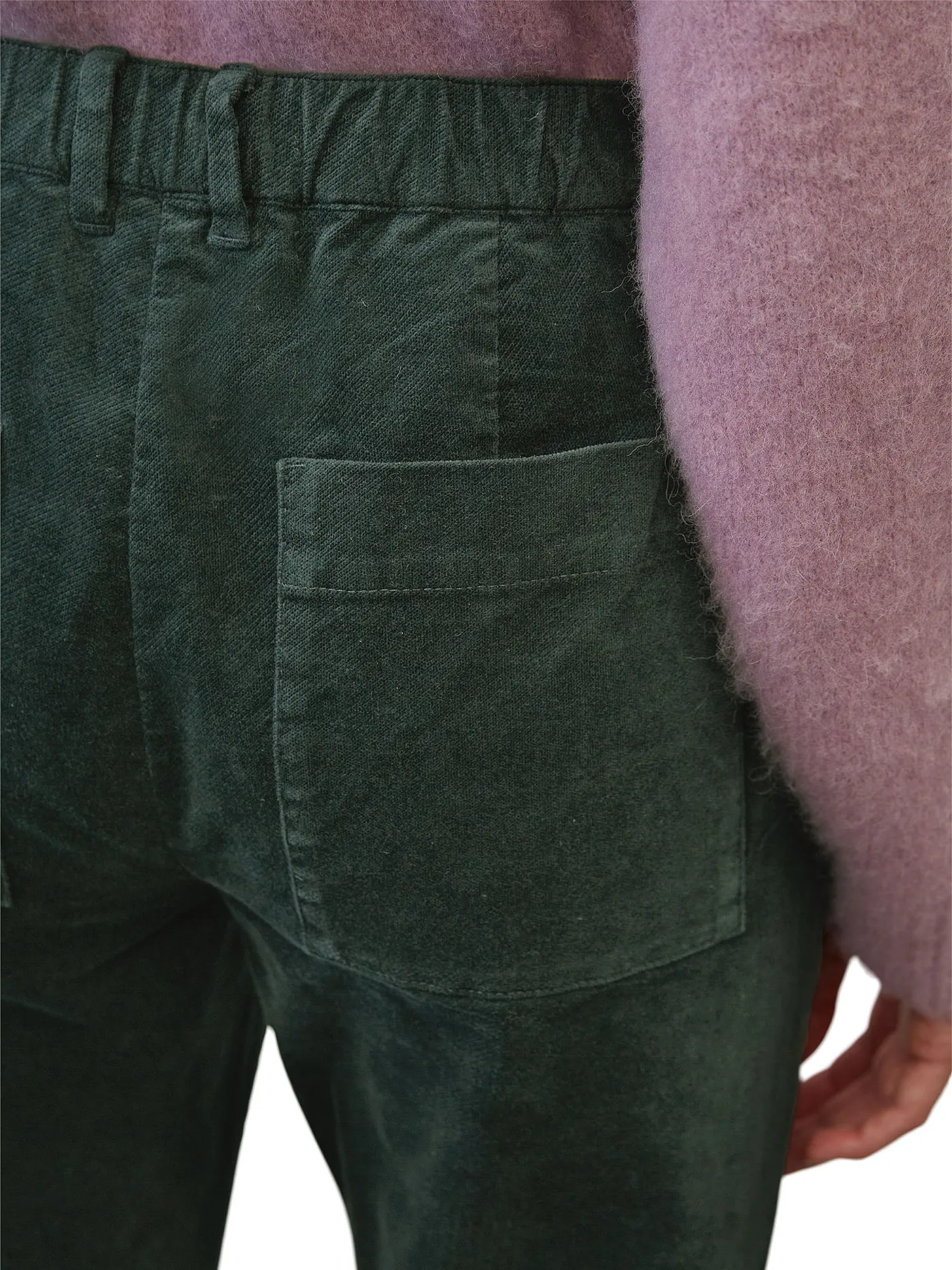 MARC O'POLO | Hose  wide leg  7/8 | dunkelgrün
