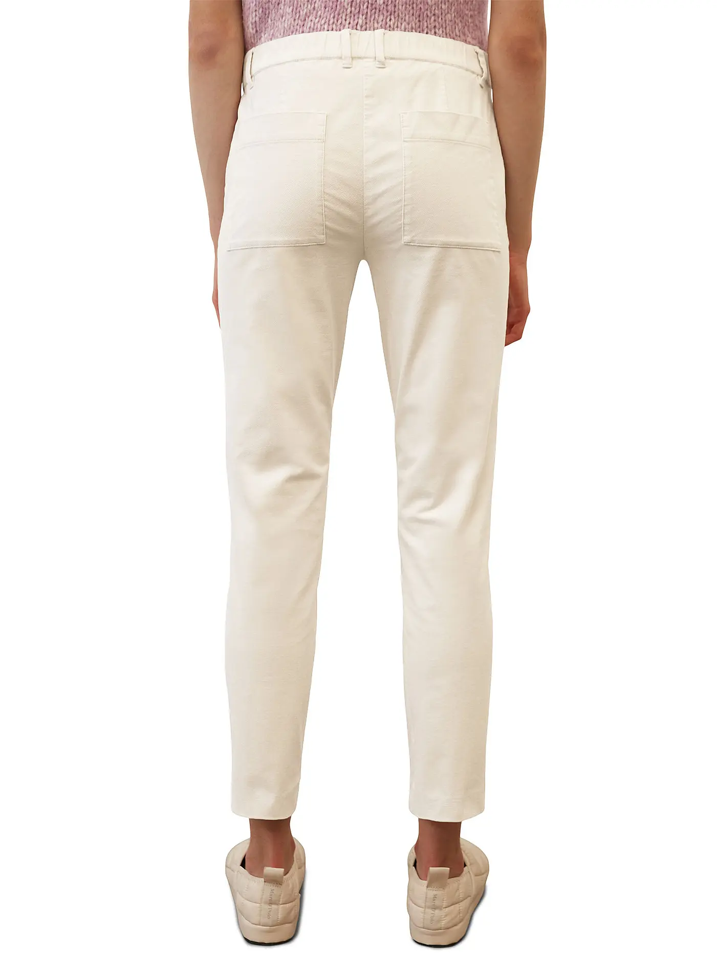 MARC O'POLO | Hose  wide leg 7/8 | hellgrau
