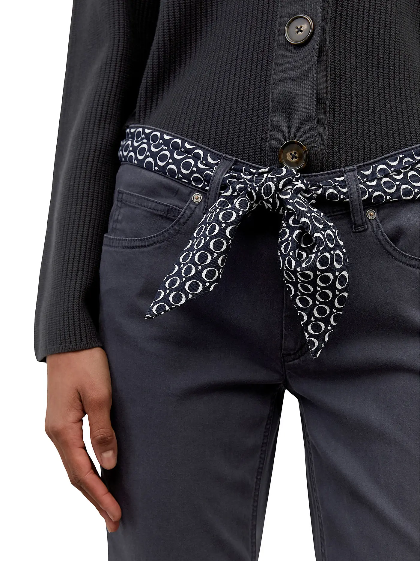 MARC O'POLO | Hose Lulea Slim Fit | blau