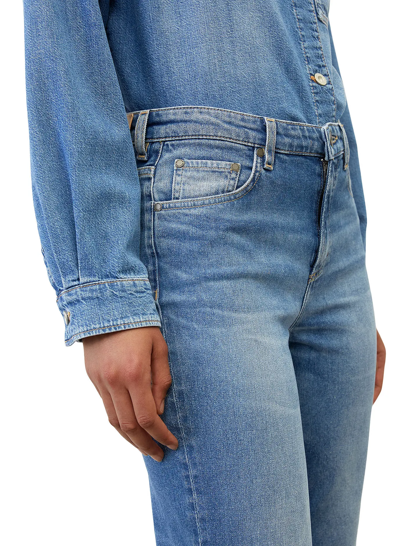 MARC O'POLO | Jeans Slim Fit  | hellblau