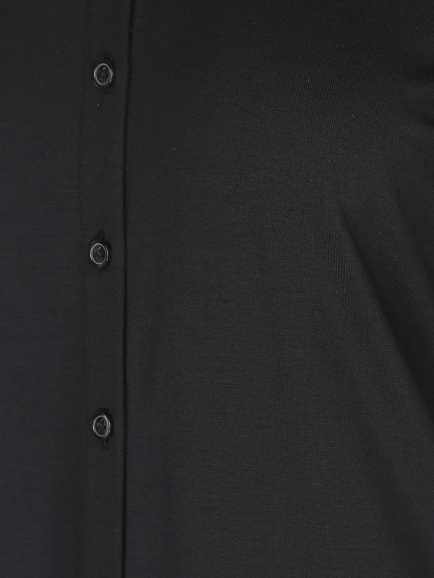 MARC O'POLO | Jerseybluse | schwarz