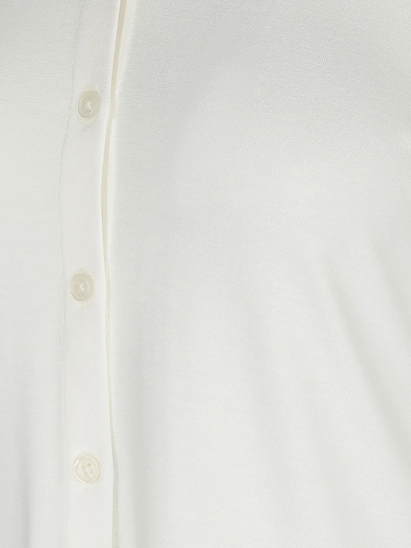 MARC O'POLO | Jerseybluse | weiss