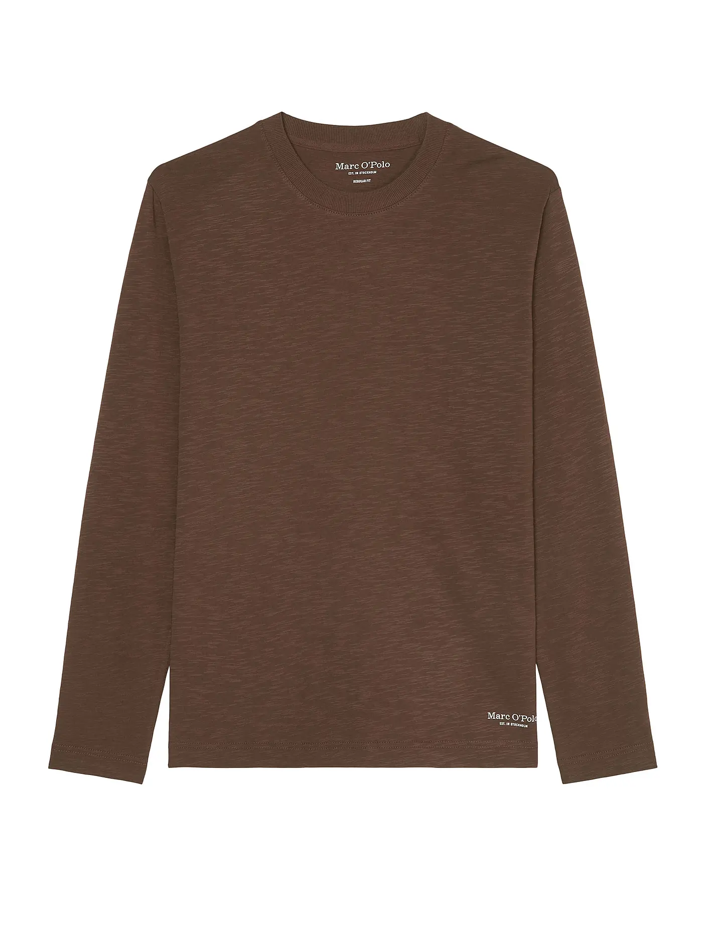 MARC O'POLO | Langarmshirt | braun