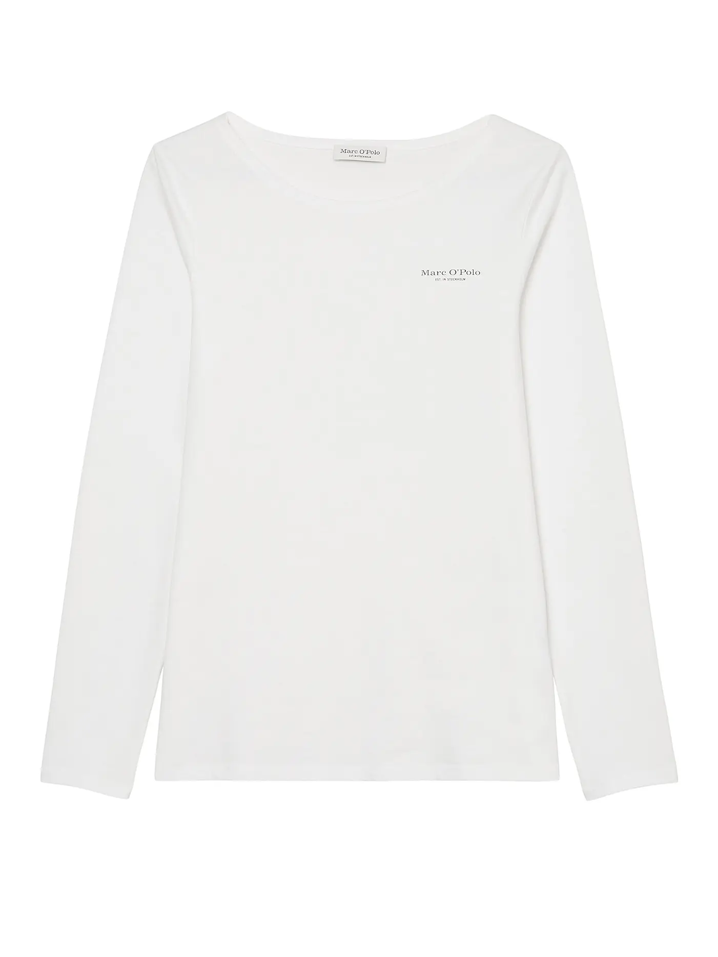 MARC O'POLO | Langarmshirt | weiss