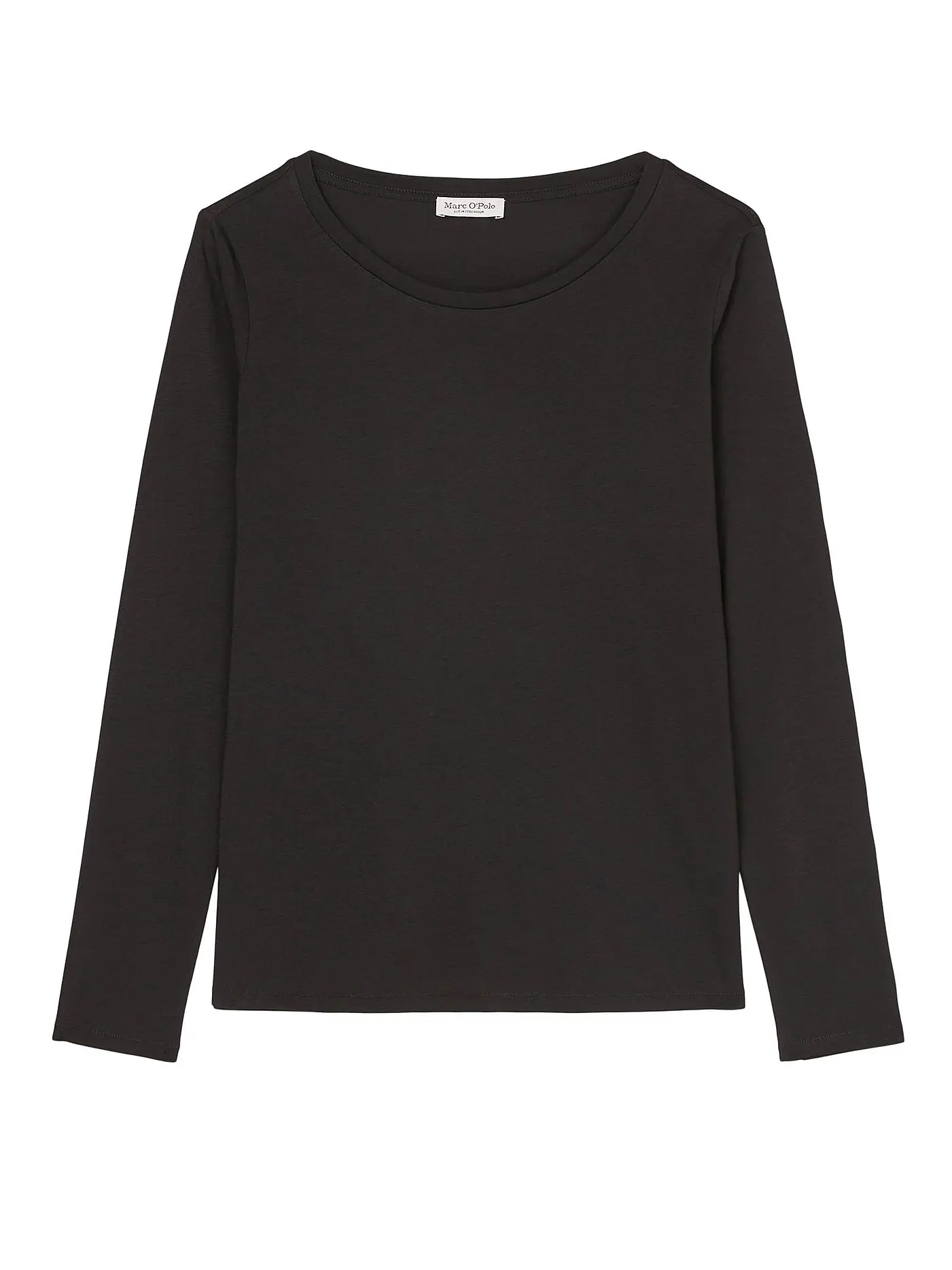 MARC O'POLO | Langarmshirt | schwarz