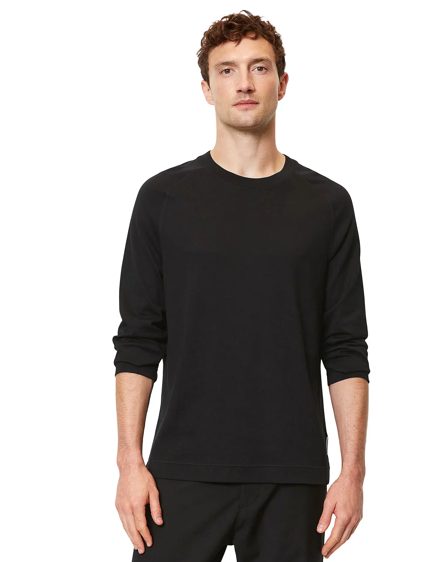 MARC O'POLO | Langarmshirt | schwarz