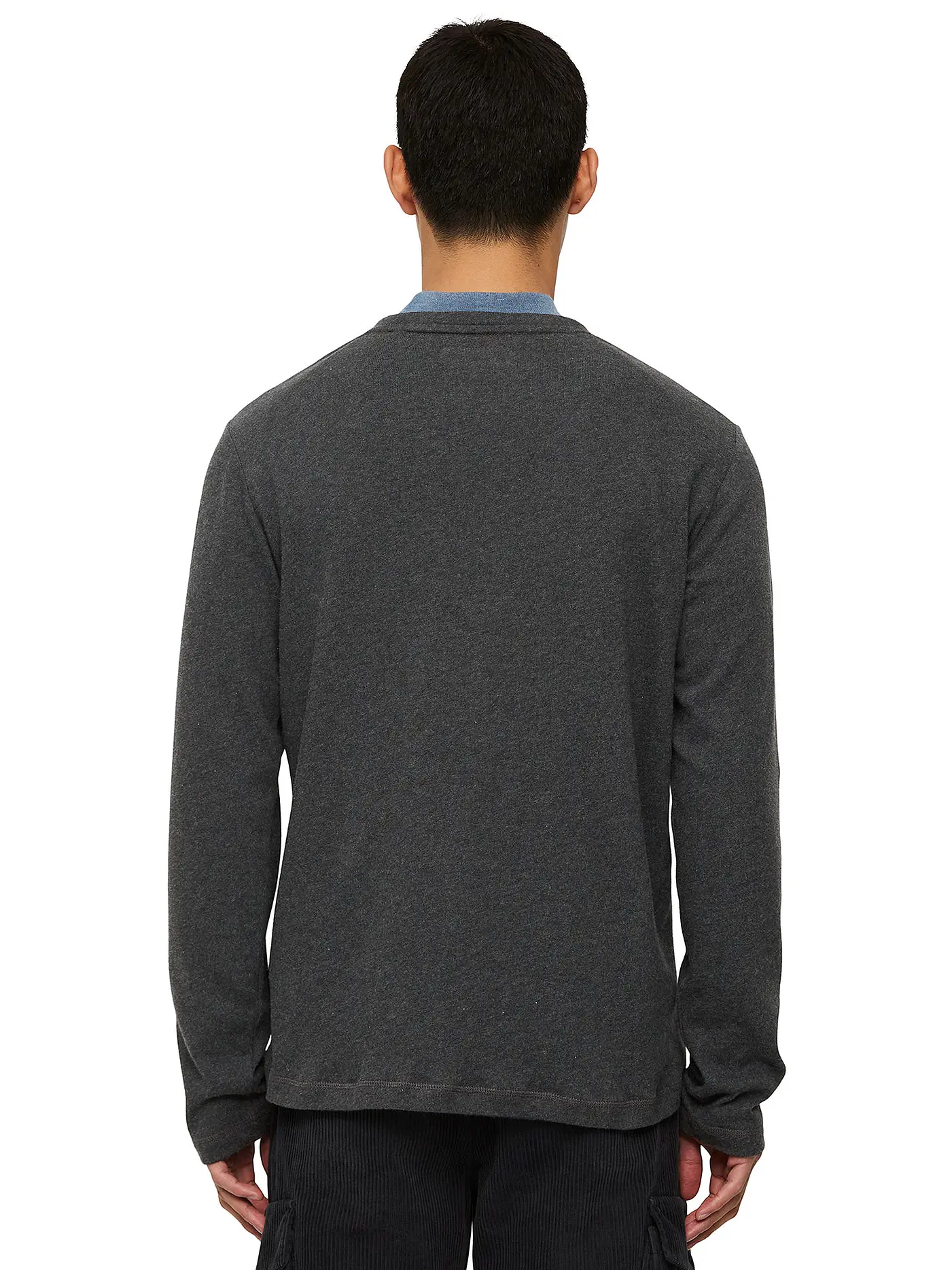 MARC O'POLO | Langarmshirt | grau
