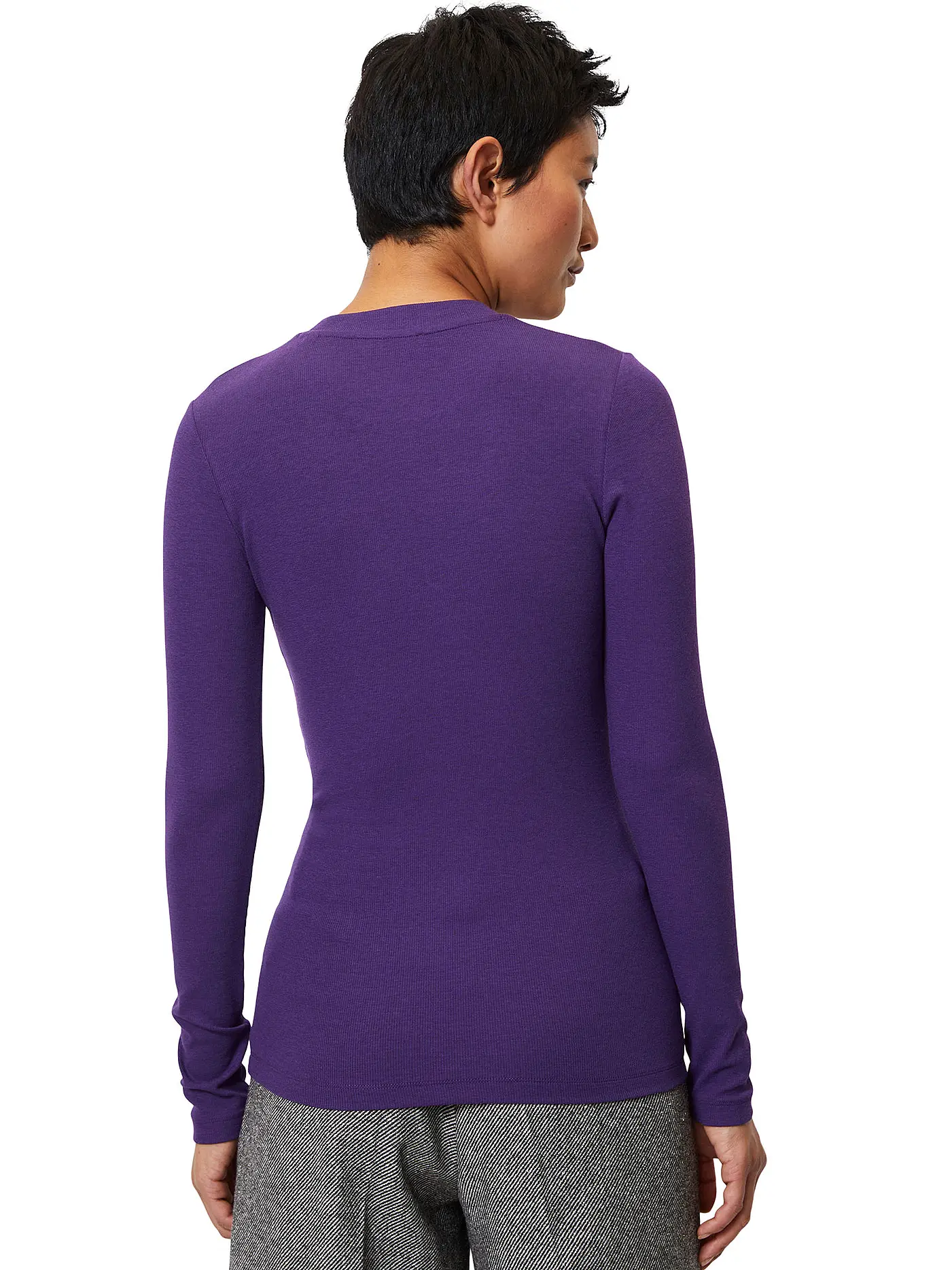 MARC O'POLO | Langarmshirt | lila