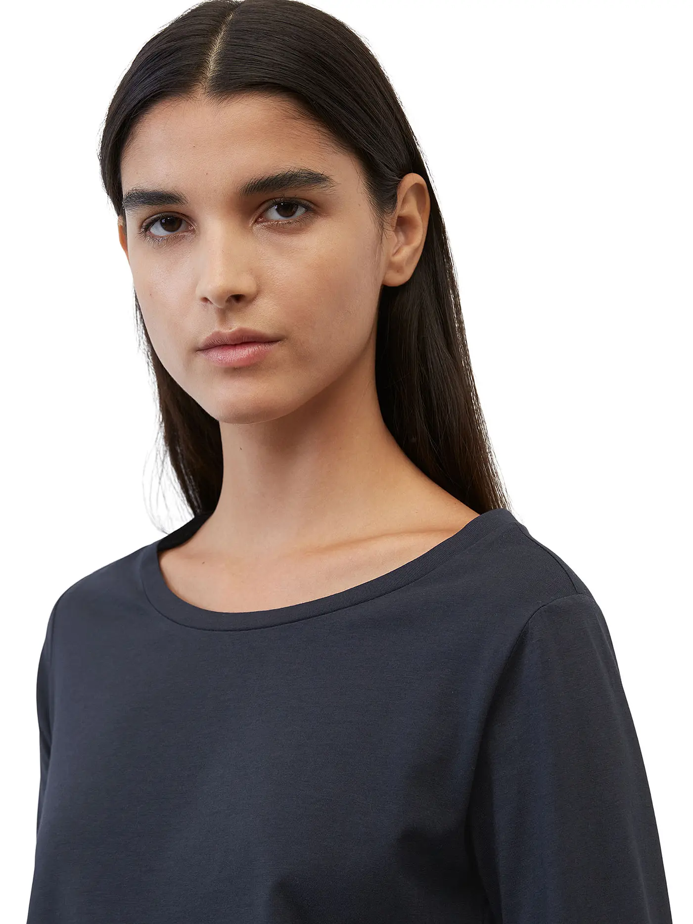 MARC O'POLO | Langarmshirt | dunkelblau