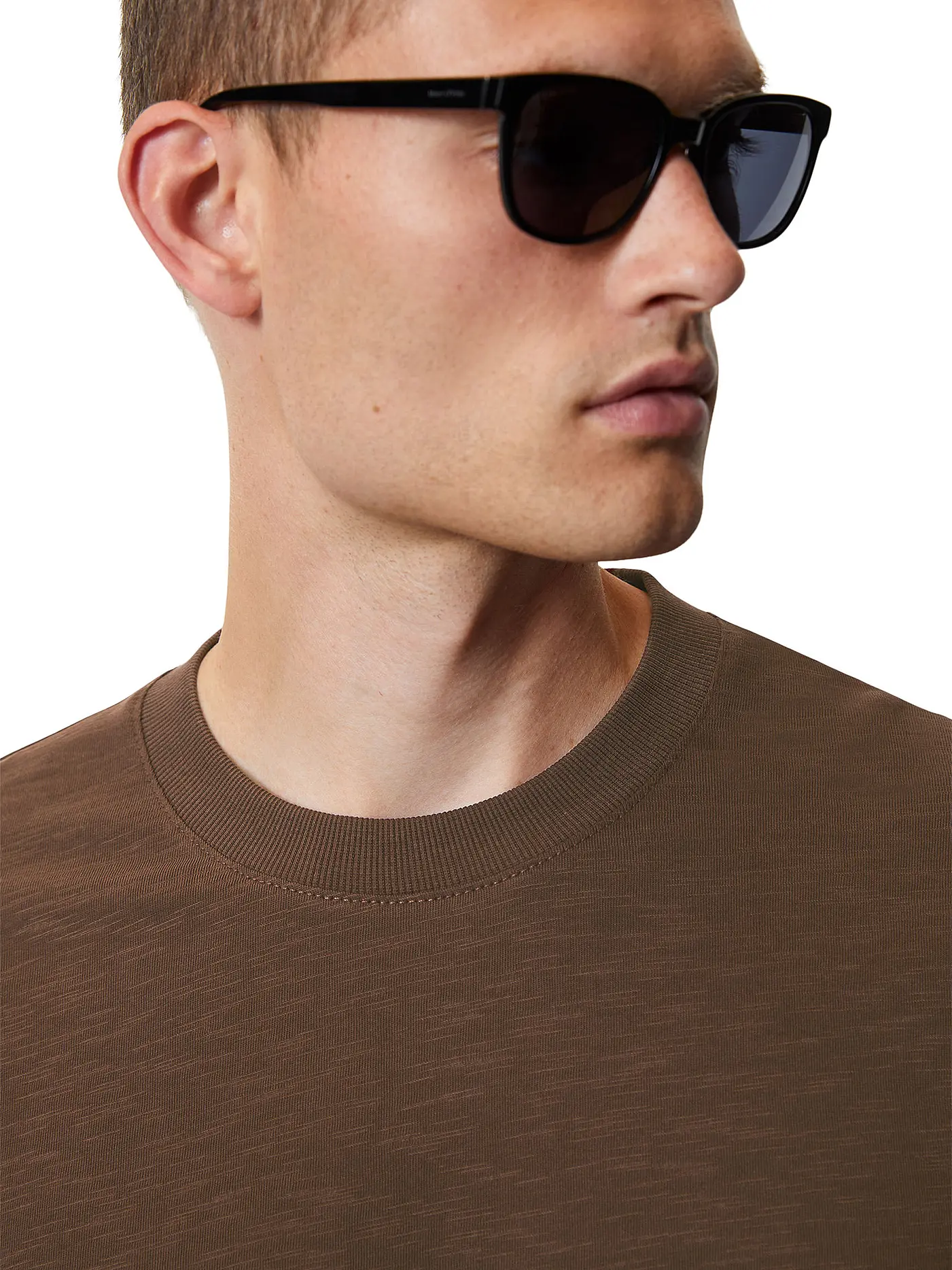 MARC O'POLO | Langarmshirt | braun