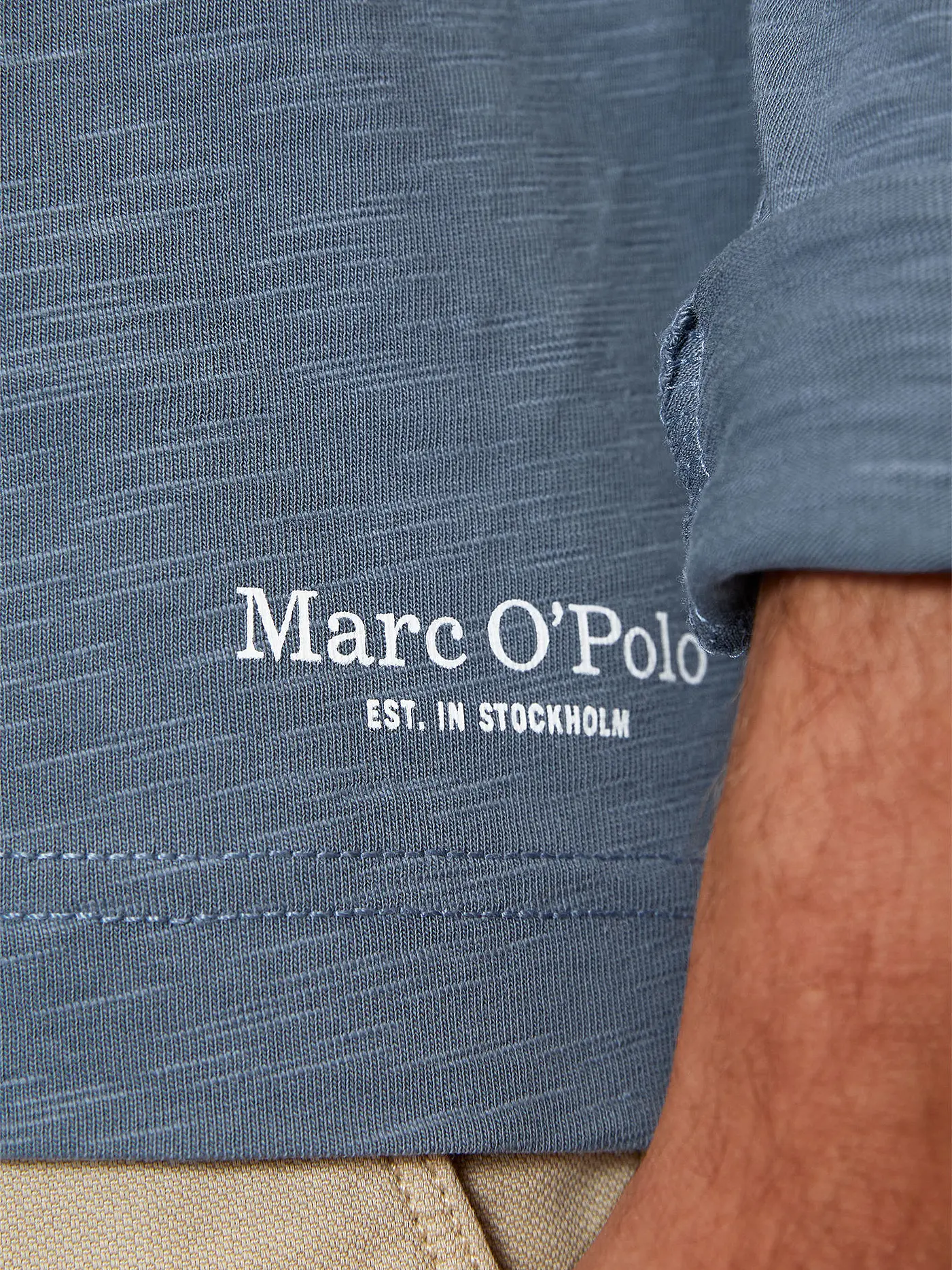 MARC O'POLO | Langarmshirt | blau