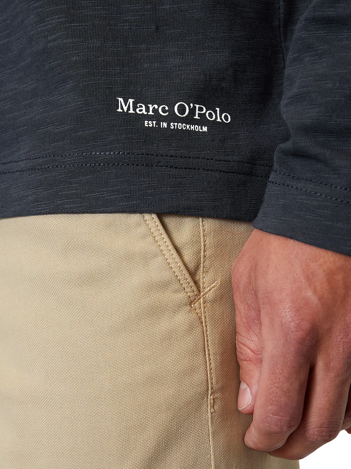 MARC O'POLO | Langarmshirt | dunkelblau