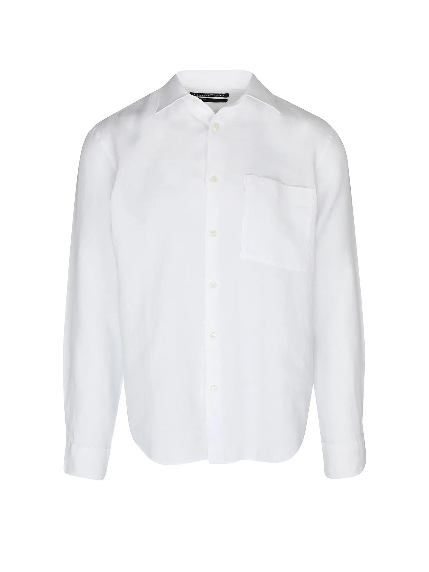 MARC O'POLO | Leinenhemd Regular Fit | weiss