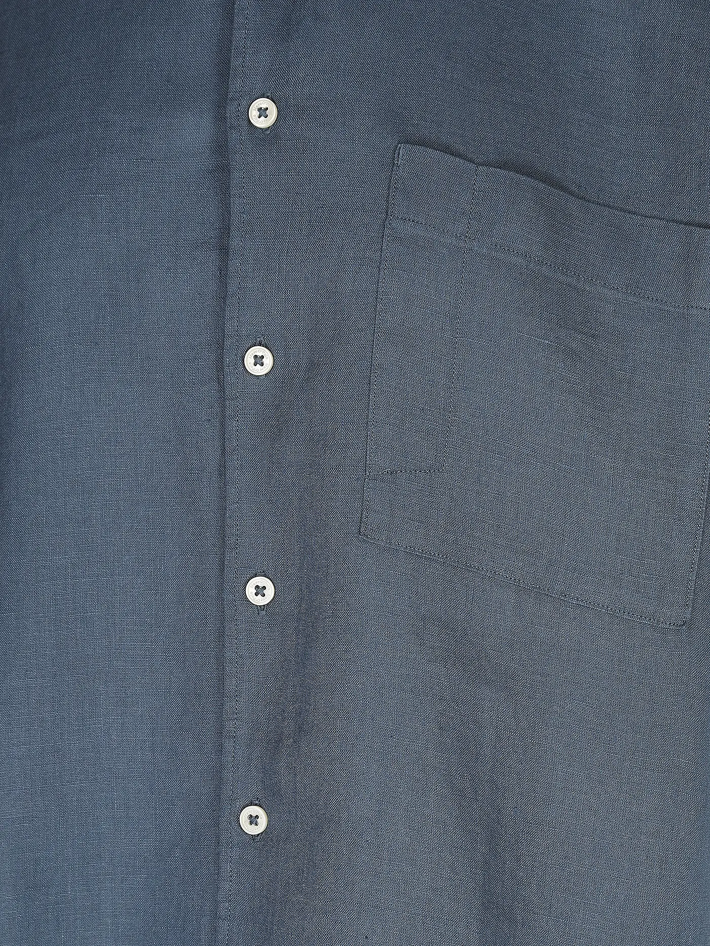 MARC O'POLO | Leinenhemd Regular Fit | blau