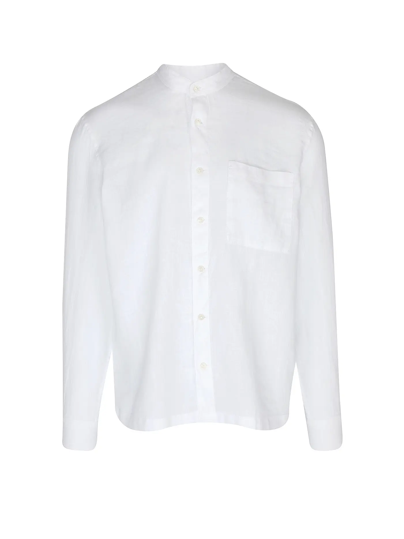 MARC O'POLO | Leinenhemd | weiss
