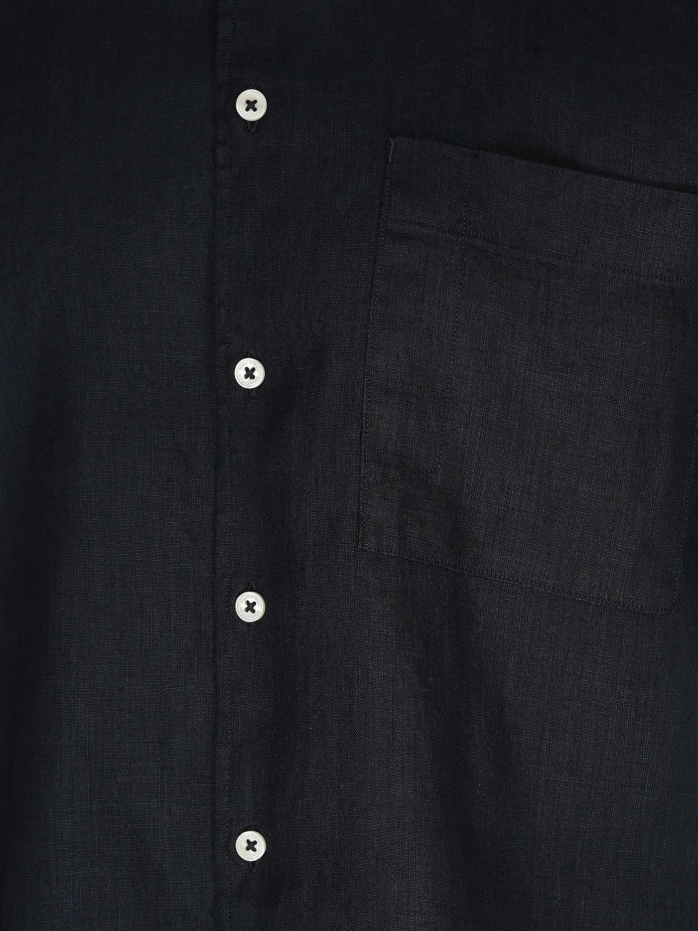 MARC O'POLO | Leinenhemd | blau