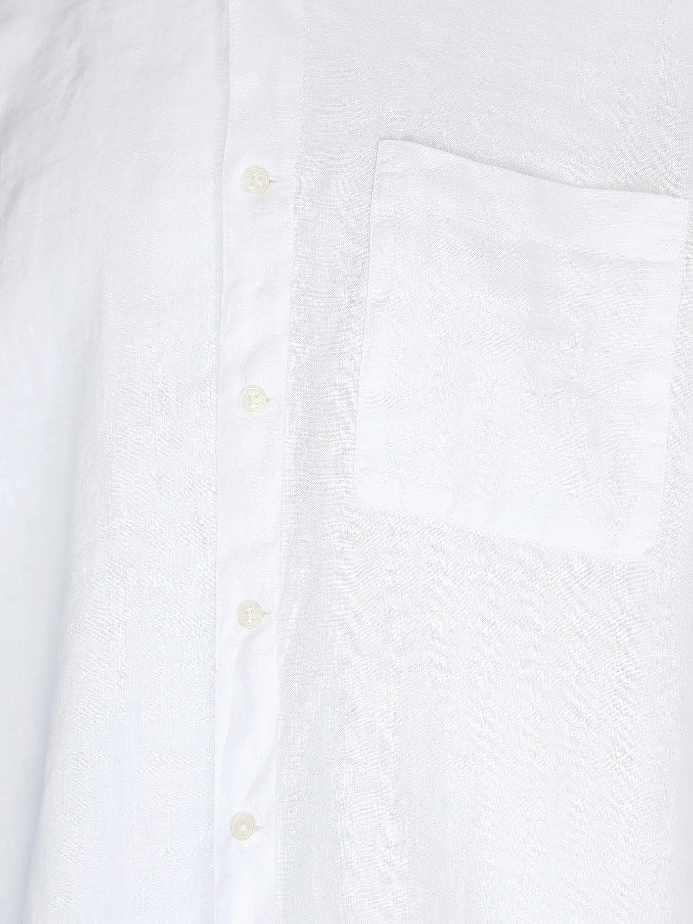 MARC O'POLO | Leinenhemd | weiss