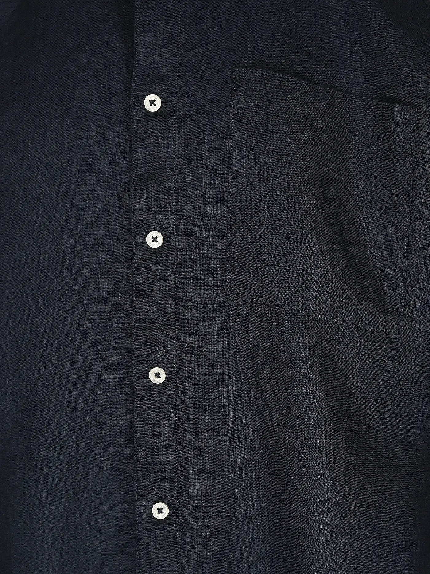 MARC O'POLO | Leinenhemd | blau
