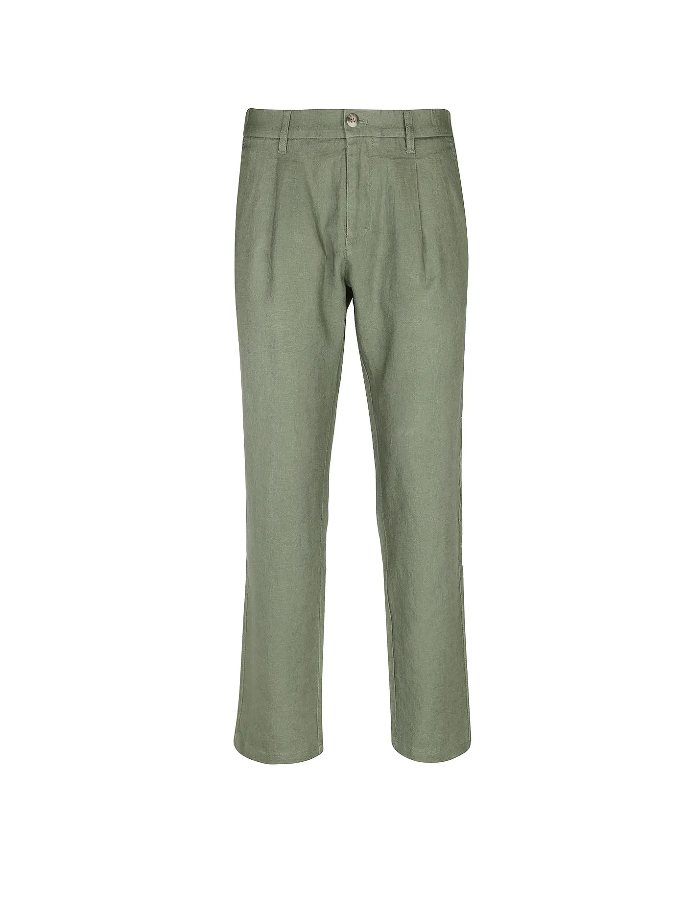 MARC O'POLO | Leinenhose  | olive