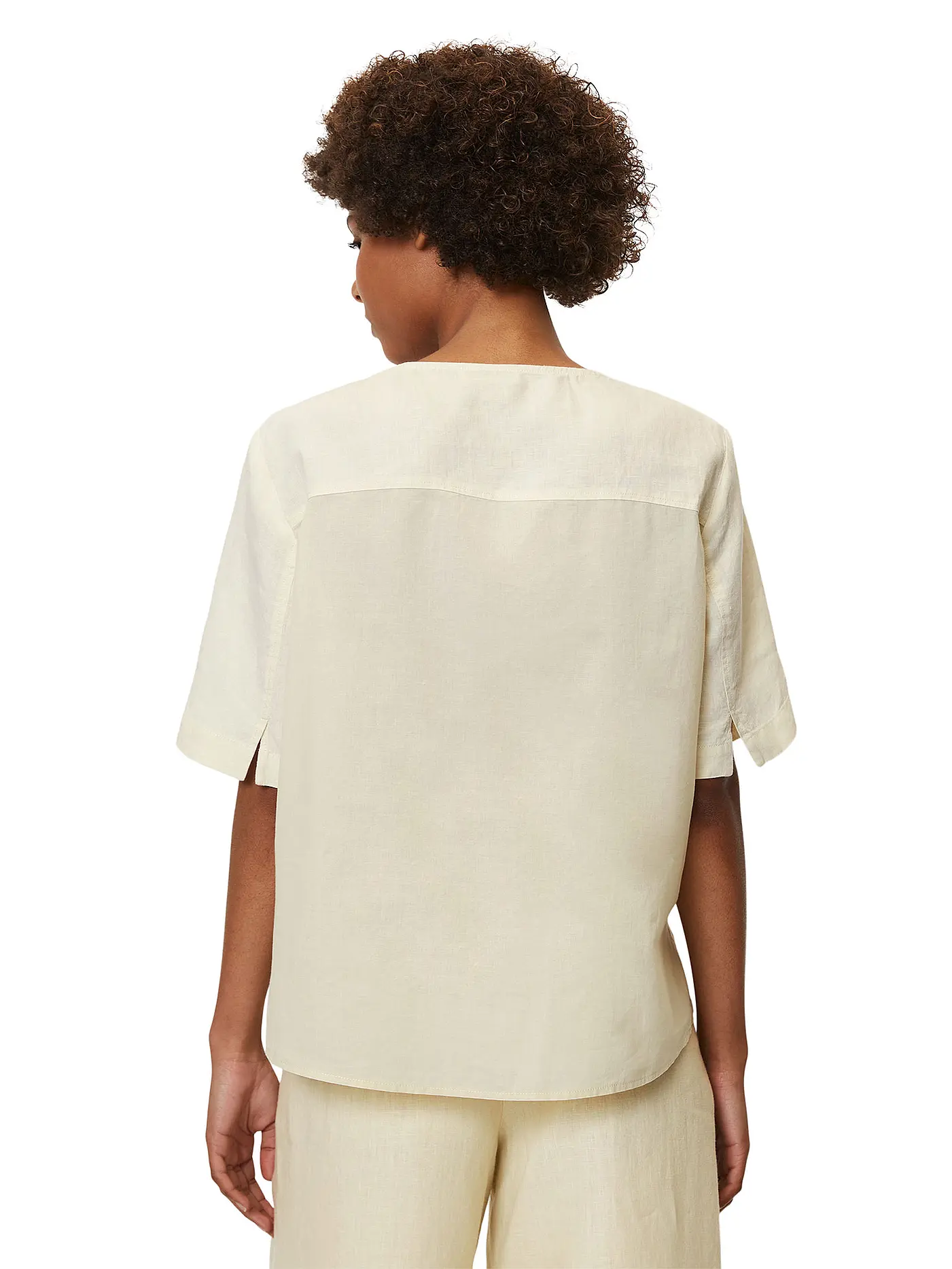 MARC O'POLO | Leinenshirt | creme