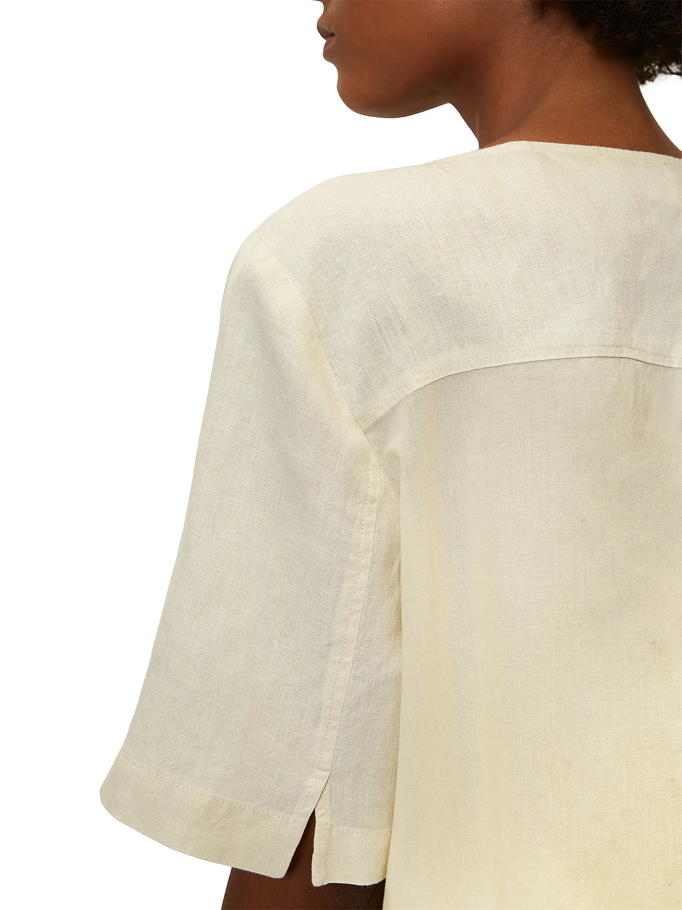 MARC O'POLO | Leinenshirt | creme