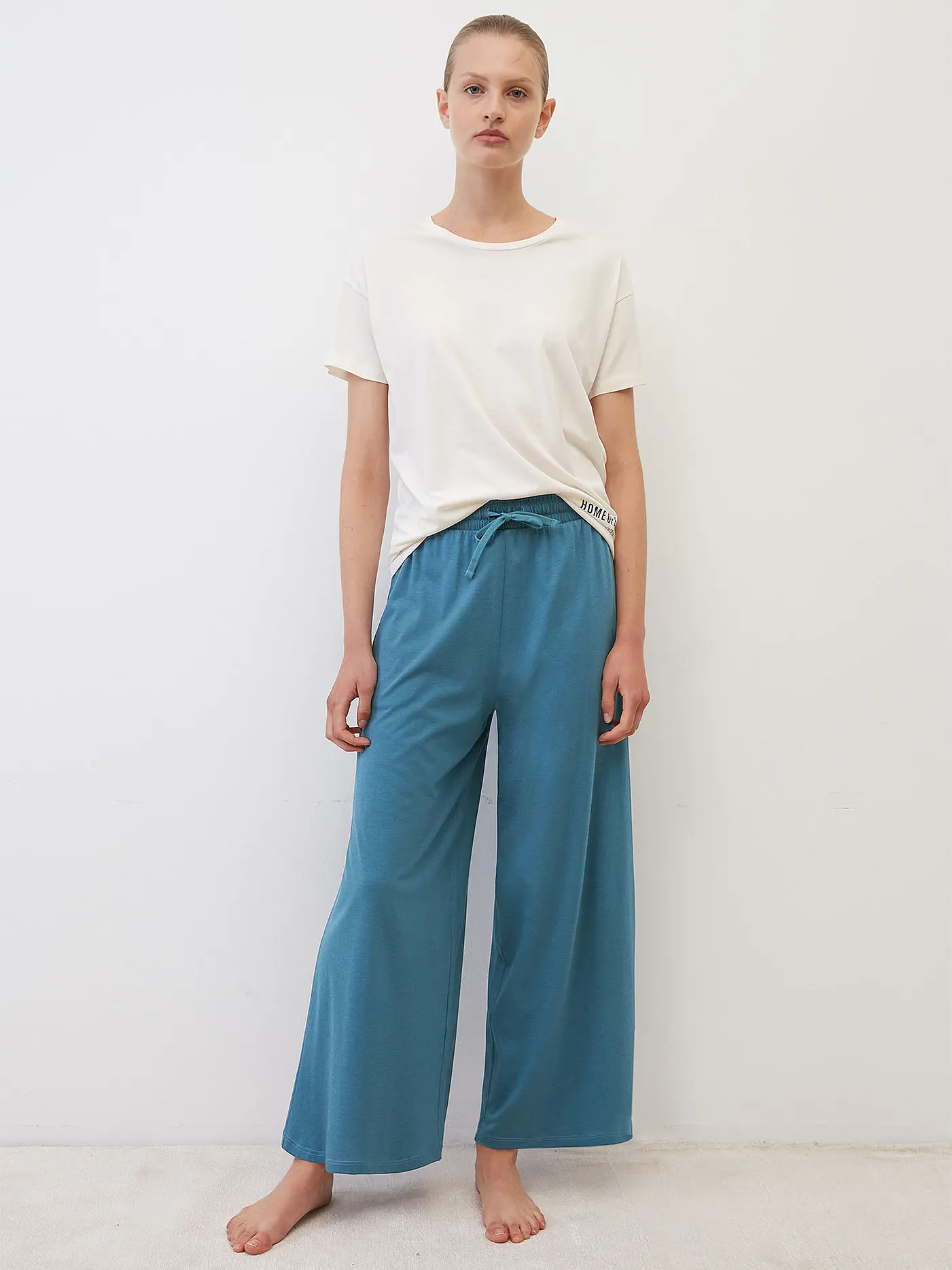 MARC O'POLO | Loungewear Hose | petrol