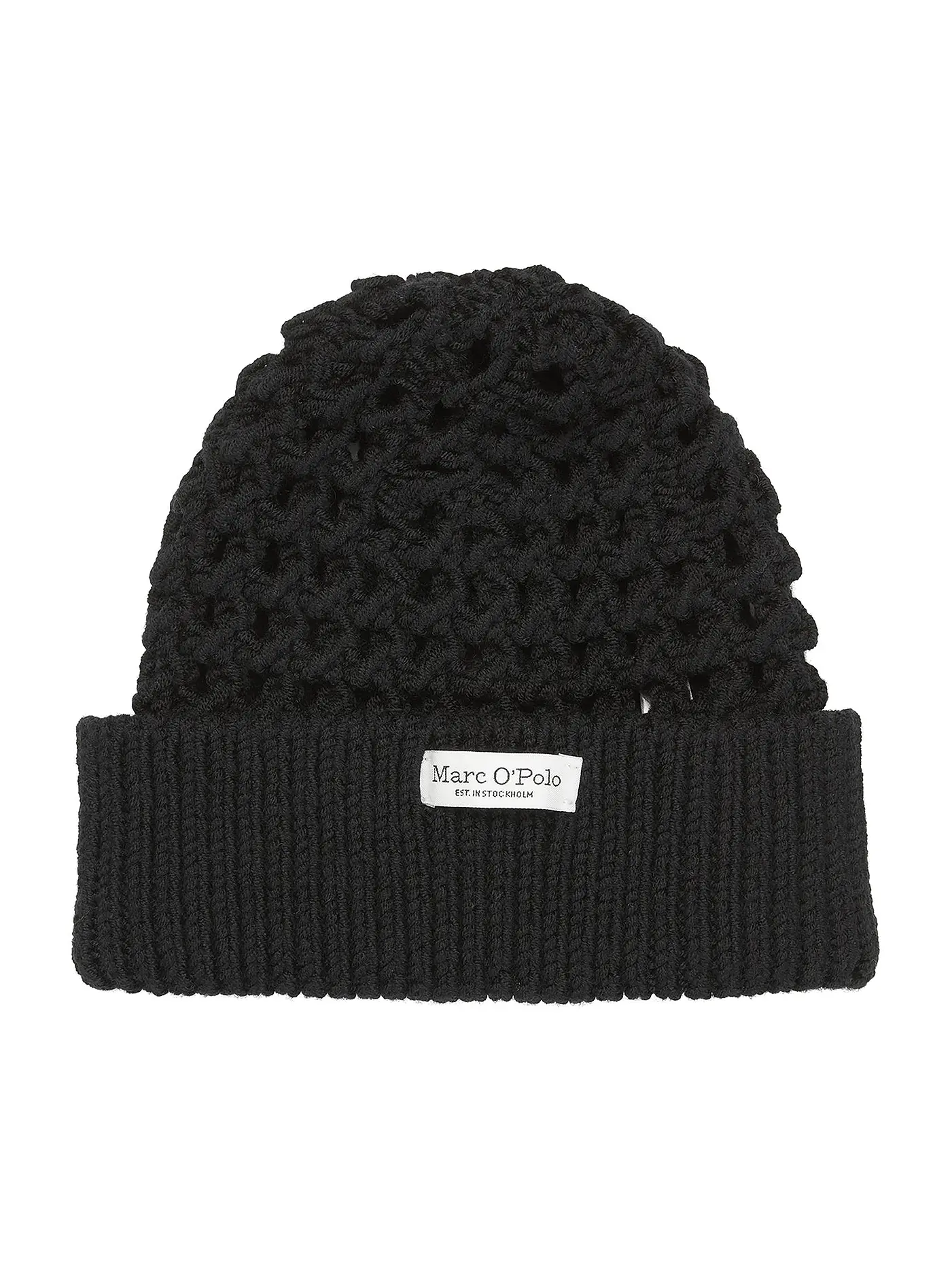 MARC O'POLO | Mütze - Haube  | schwarz