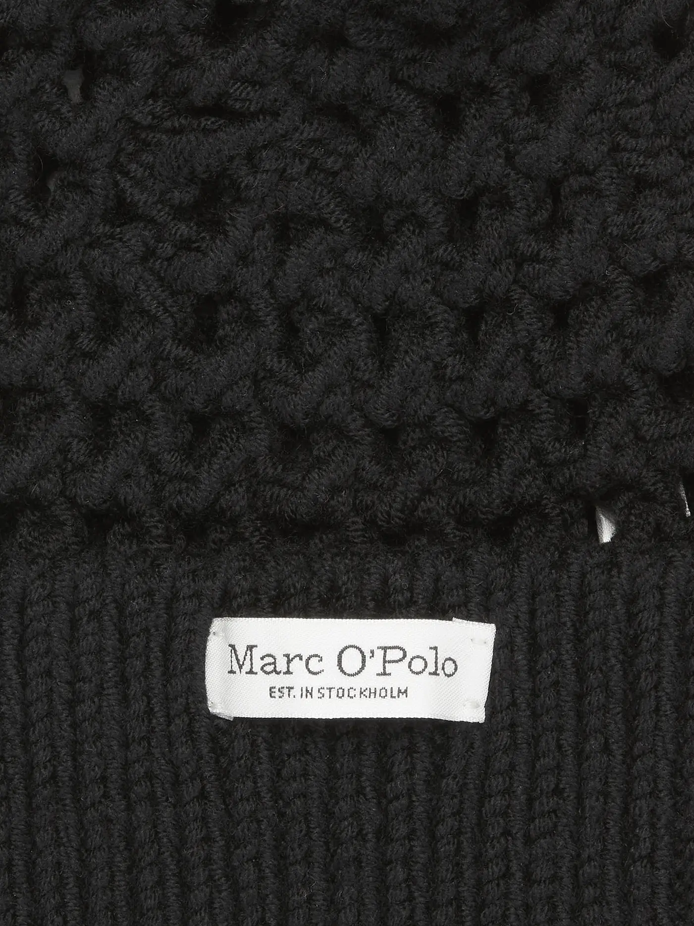 MARC O'POLO | Mütze - Haube  | schwarz