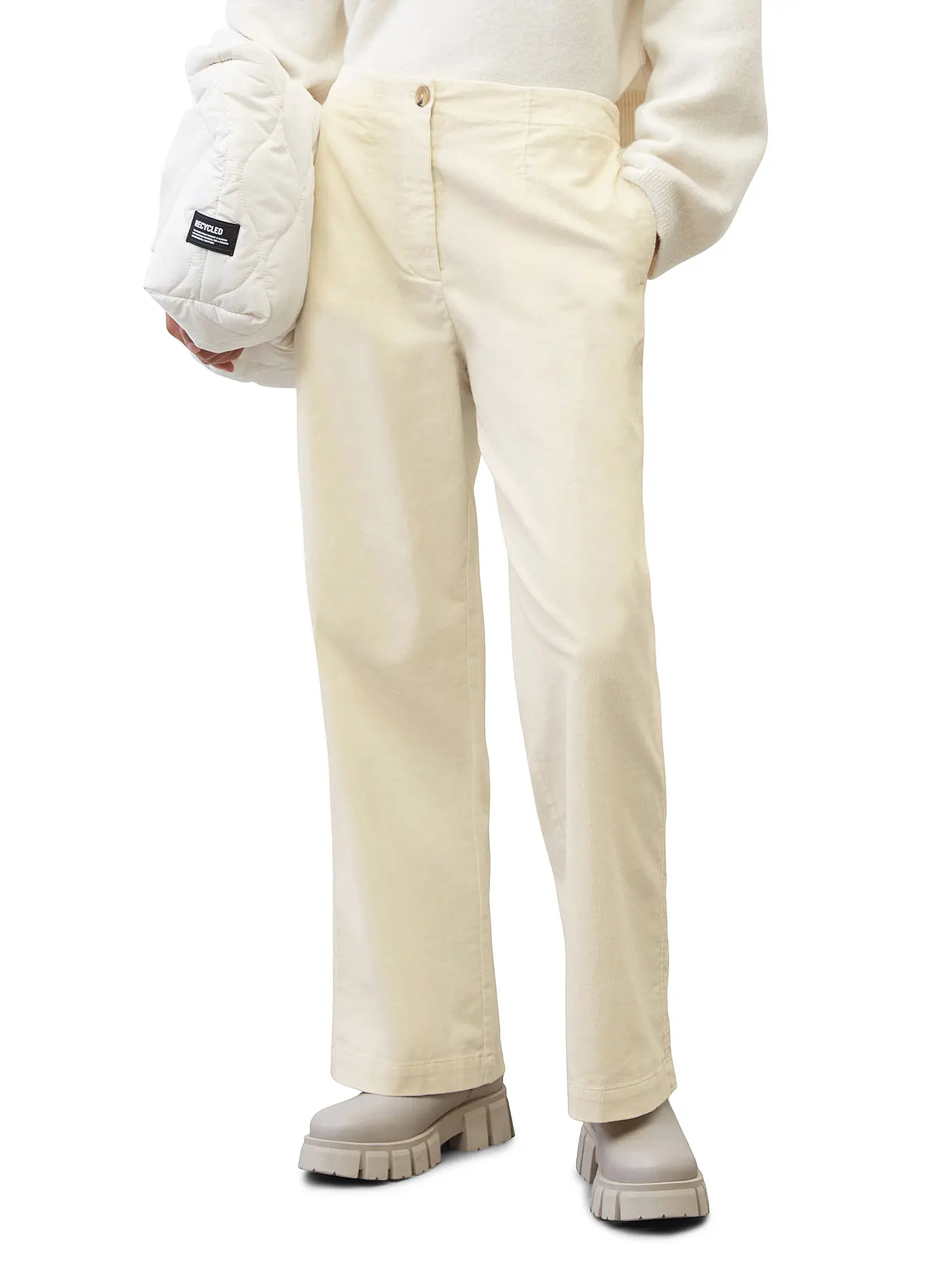 MARC O'POLO | Marlenehose  | creme