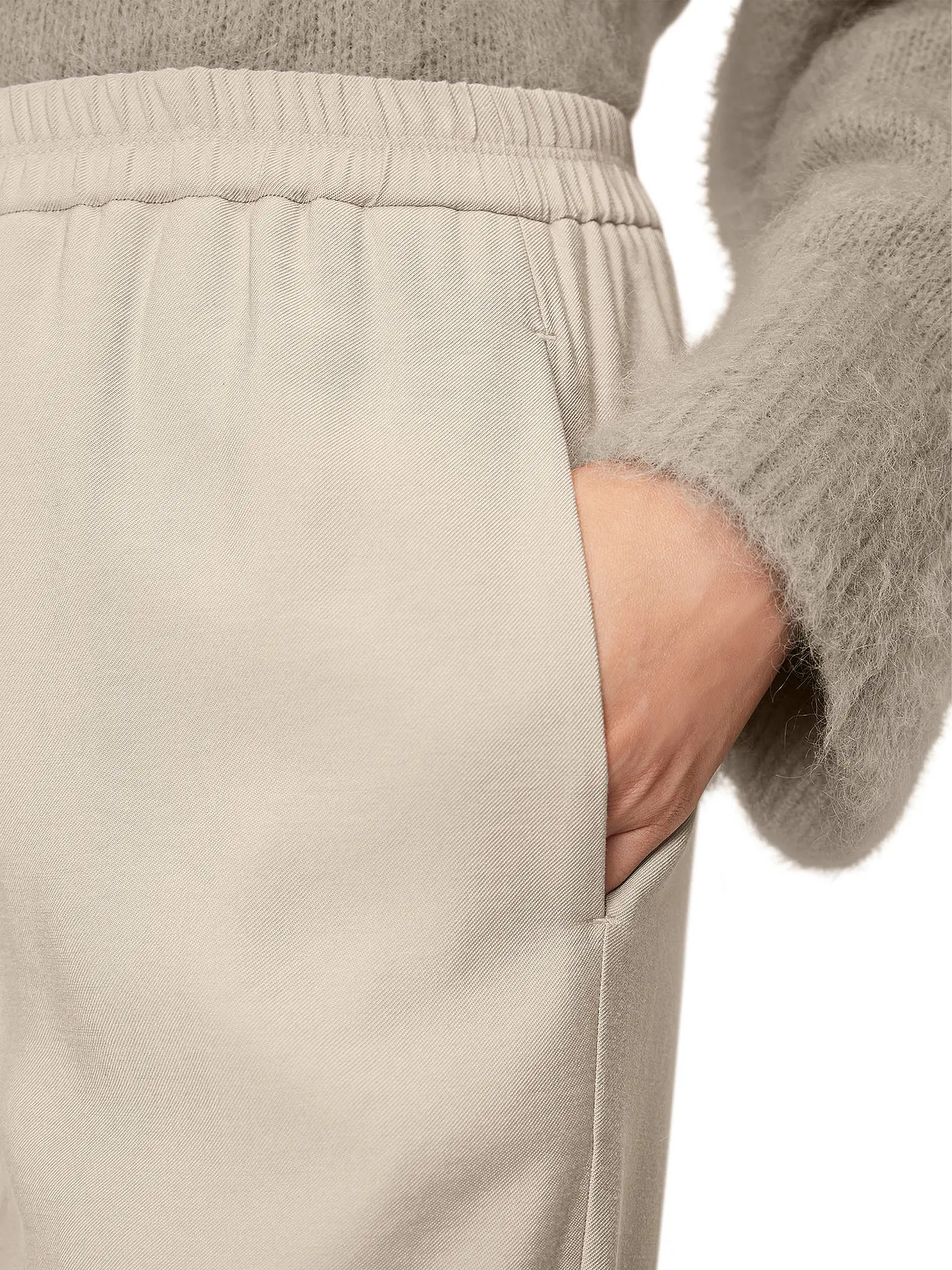 MARC O'POLO | Marlenehose | beige