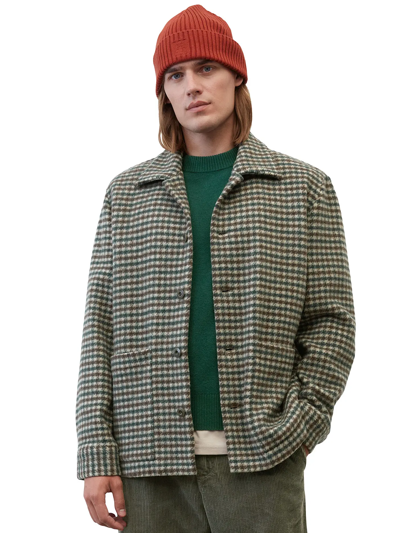 MARC O'POLO | Overshirt  | grün