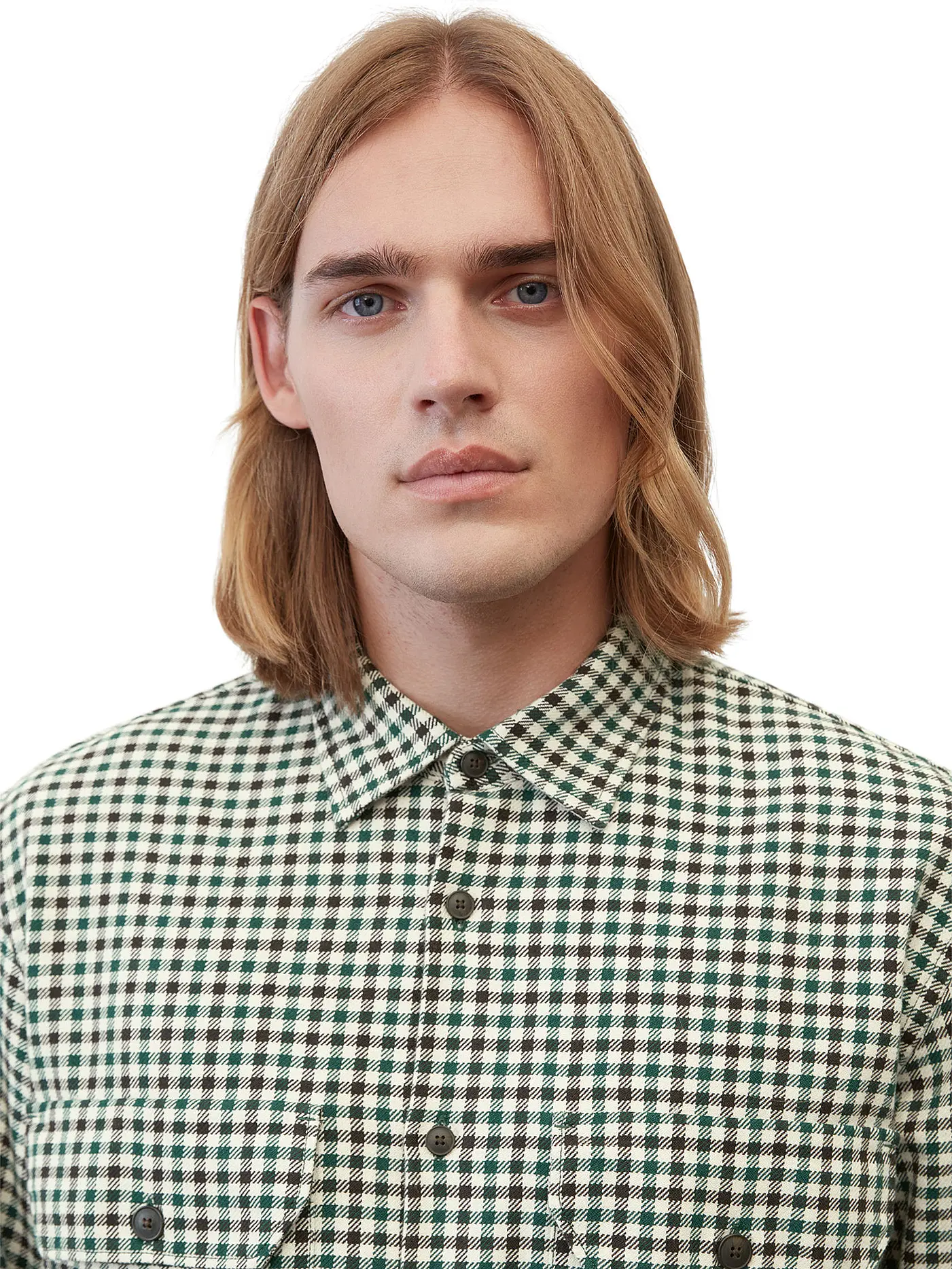 MARC O'POLO | Overshirt Relaxed Fit | grün