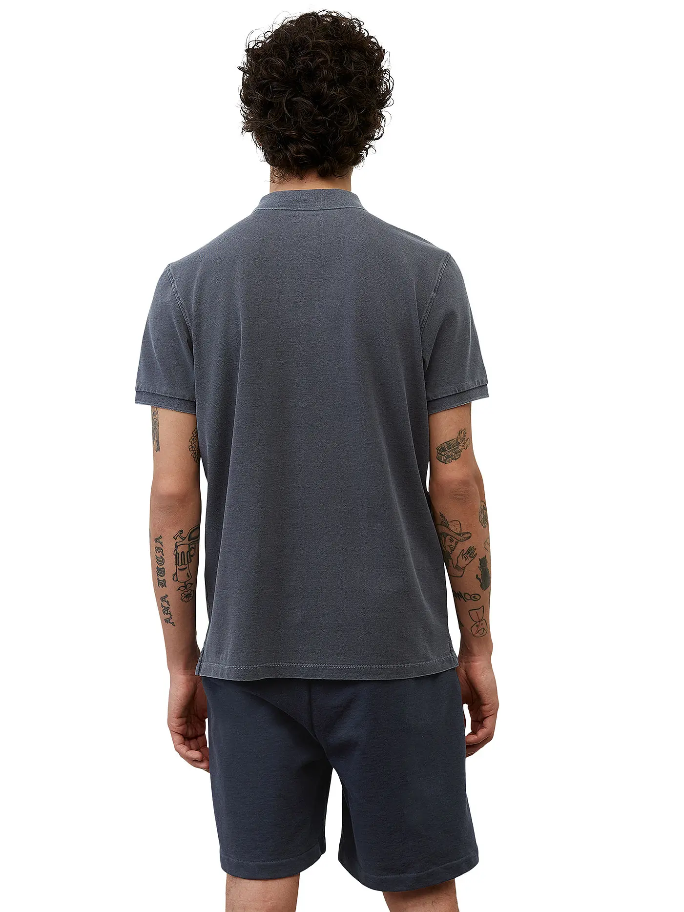 MARC O'POLO | Poloshirt | grau