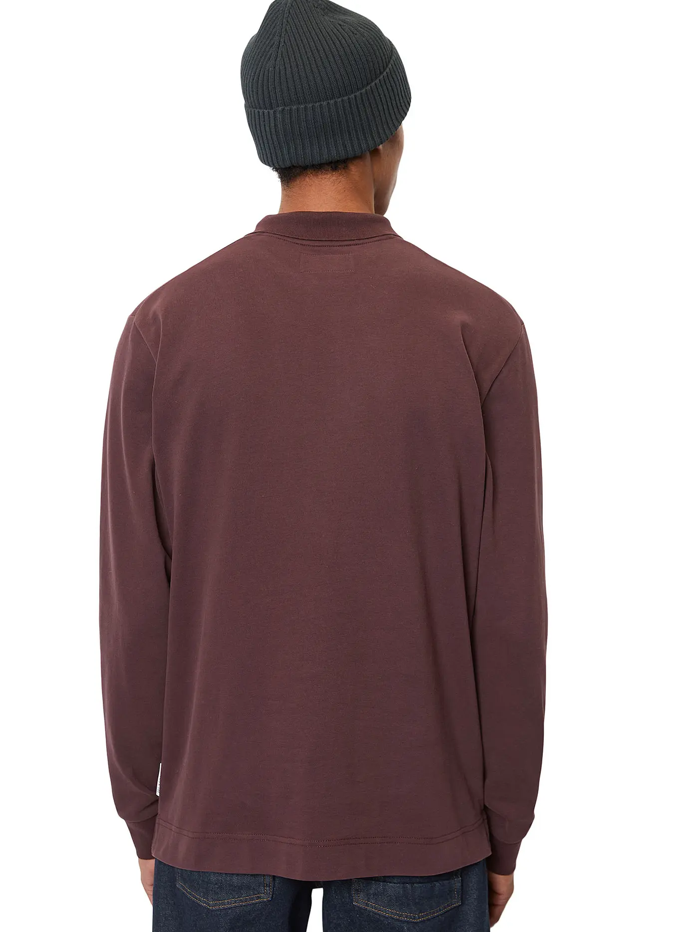 MARC O'POLO | Poloshirt | dunkelrot