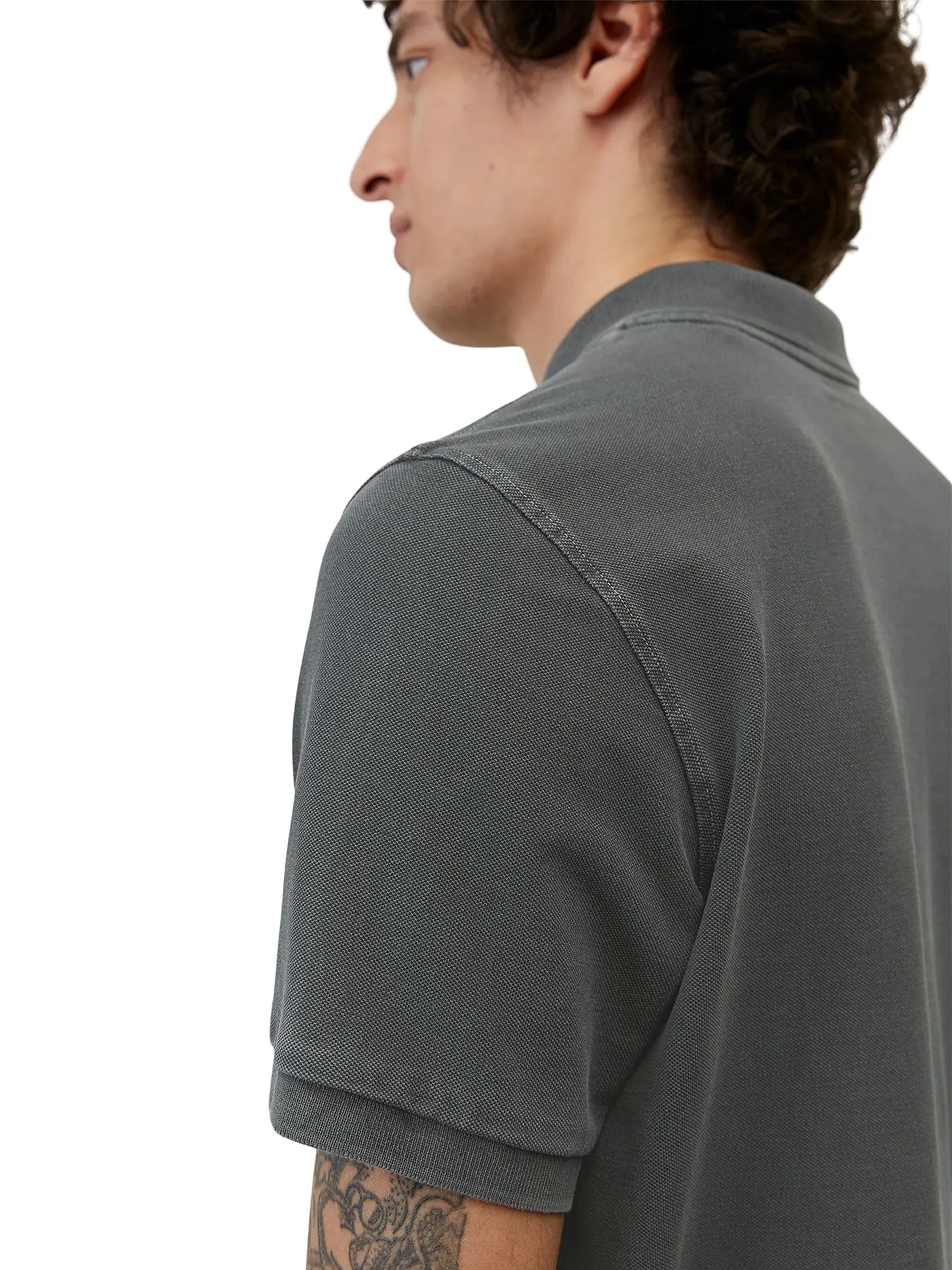 MARC O'POLO | Poloshirt | schwarz
