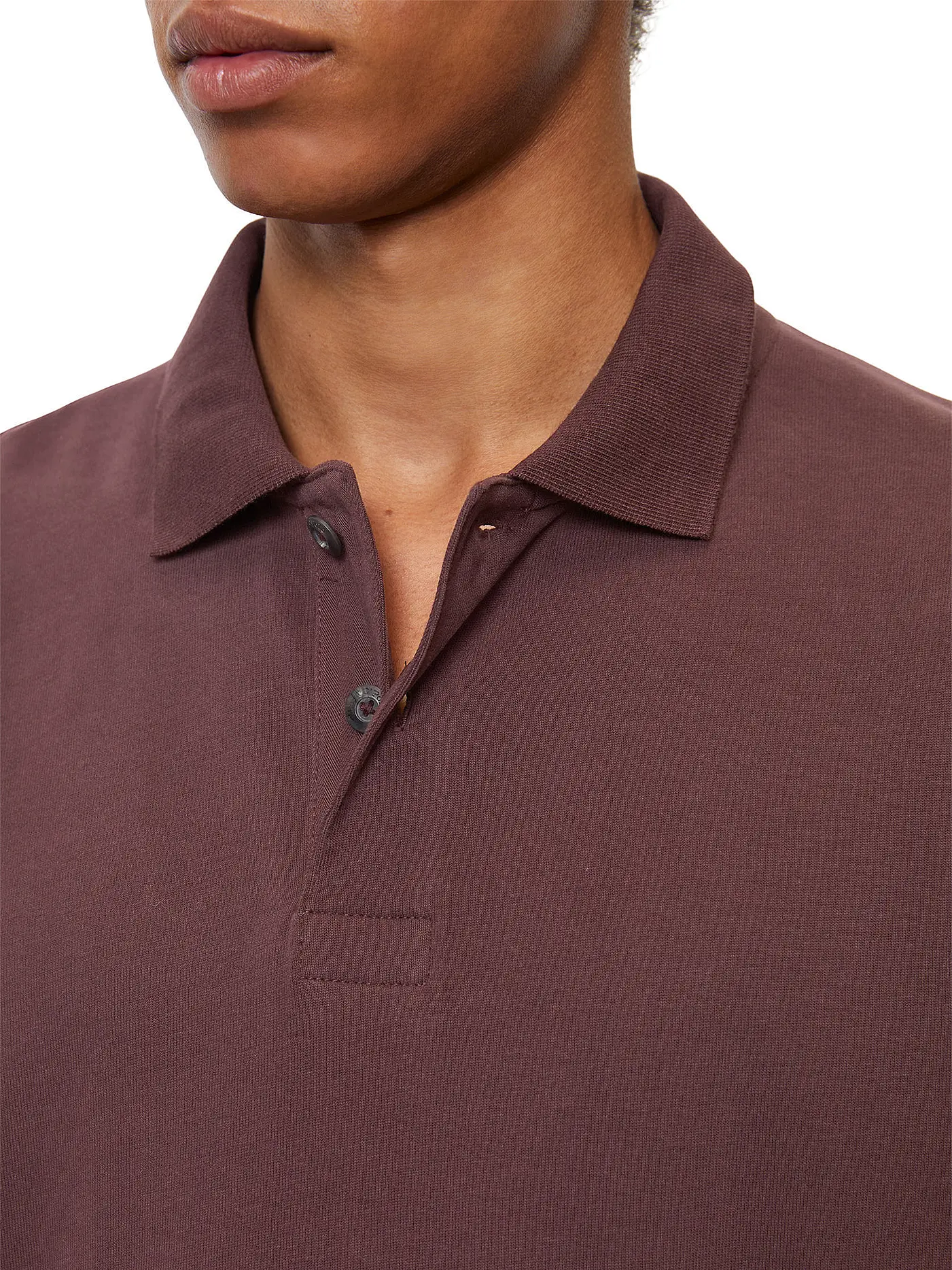 MARC O'POLO | Poloshirt | dunkelrot