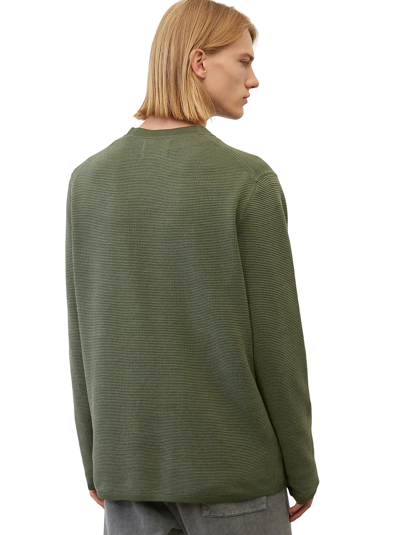 MARC O'POLO | Pullover Relaxed Fit | olive