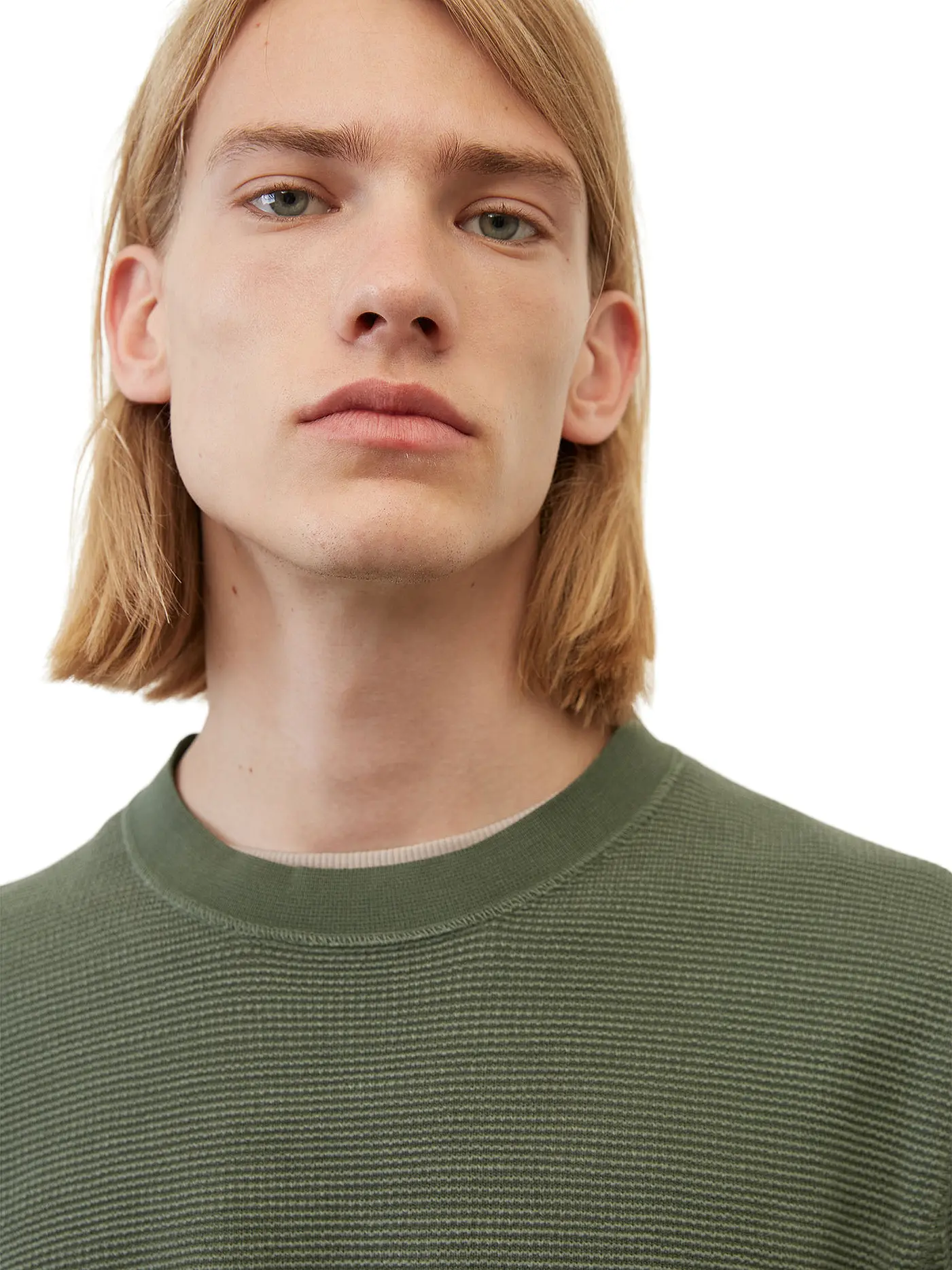 MARC O'POLO | Pullover Relaxed Fit | olive